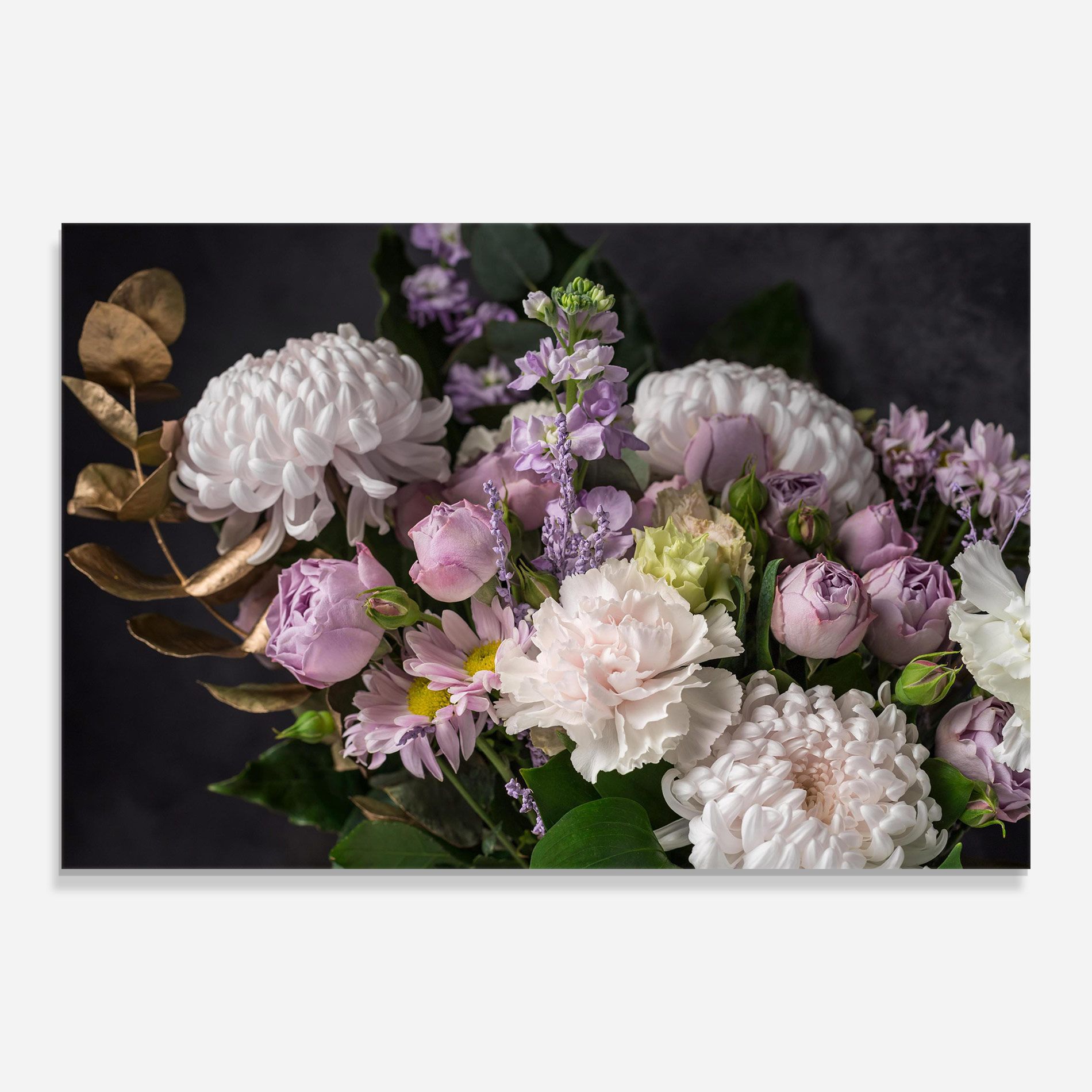 Pastel Purple Bouquet mockup 0