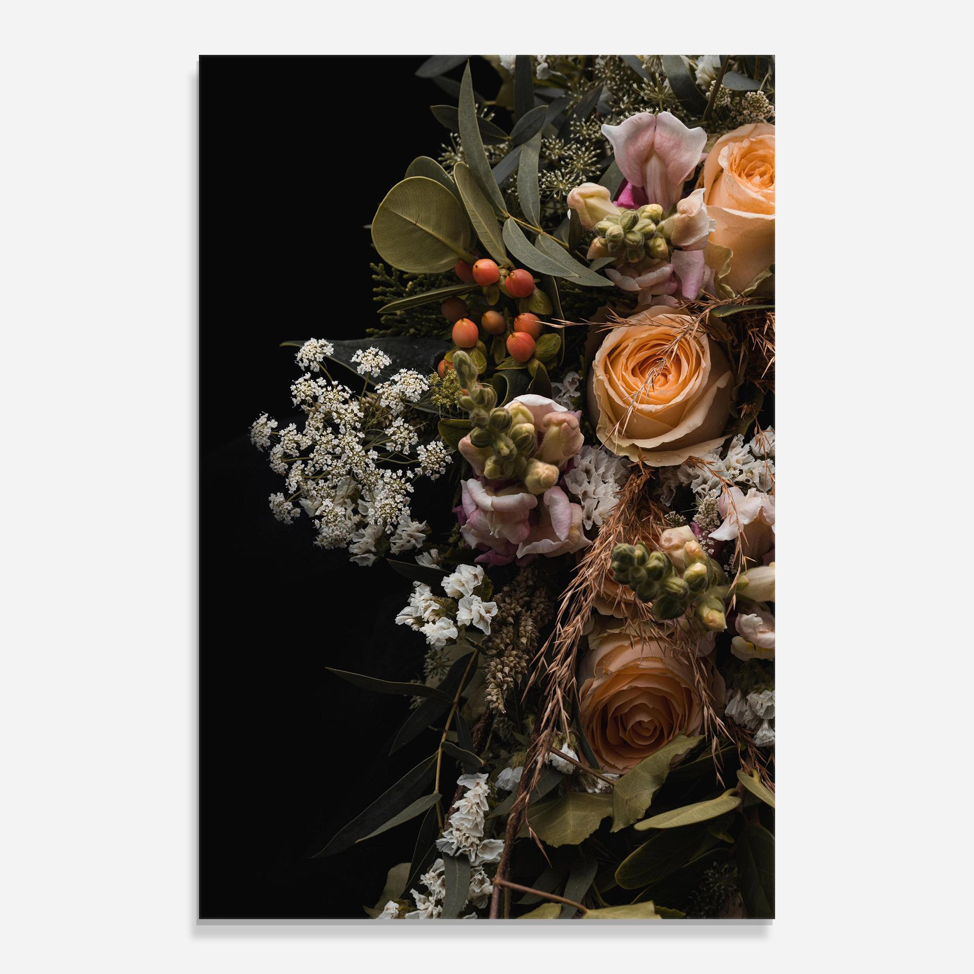 Dark Flower Bouquet mockup 0