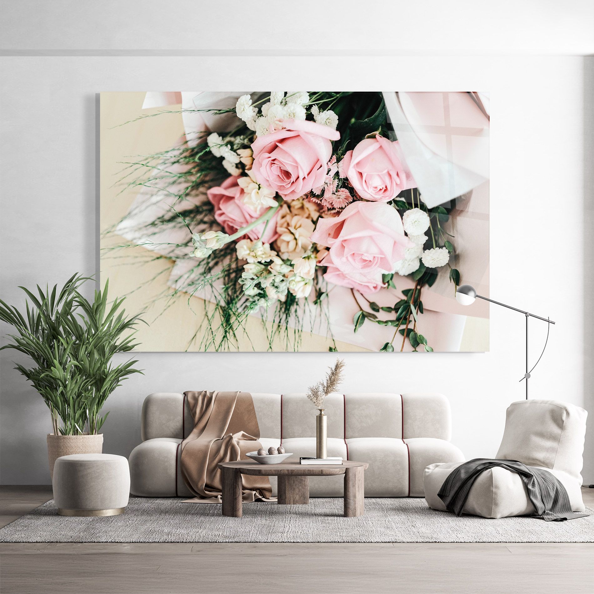 Baby Pink Bouquet mockup 9