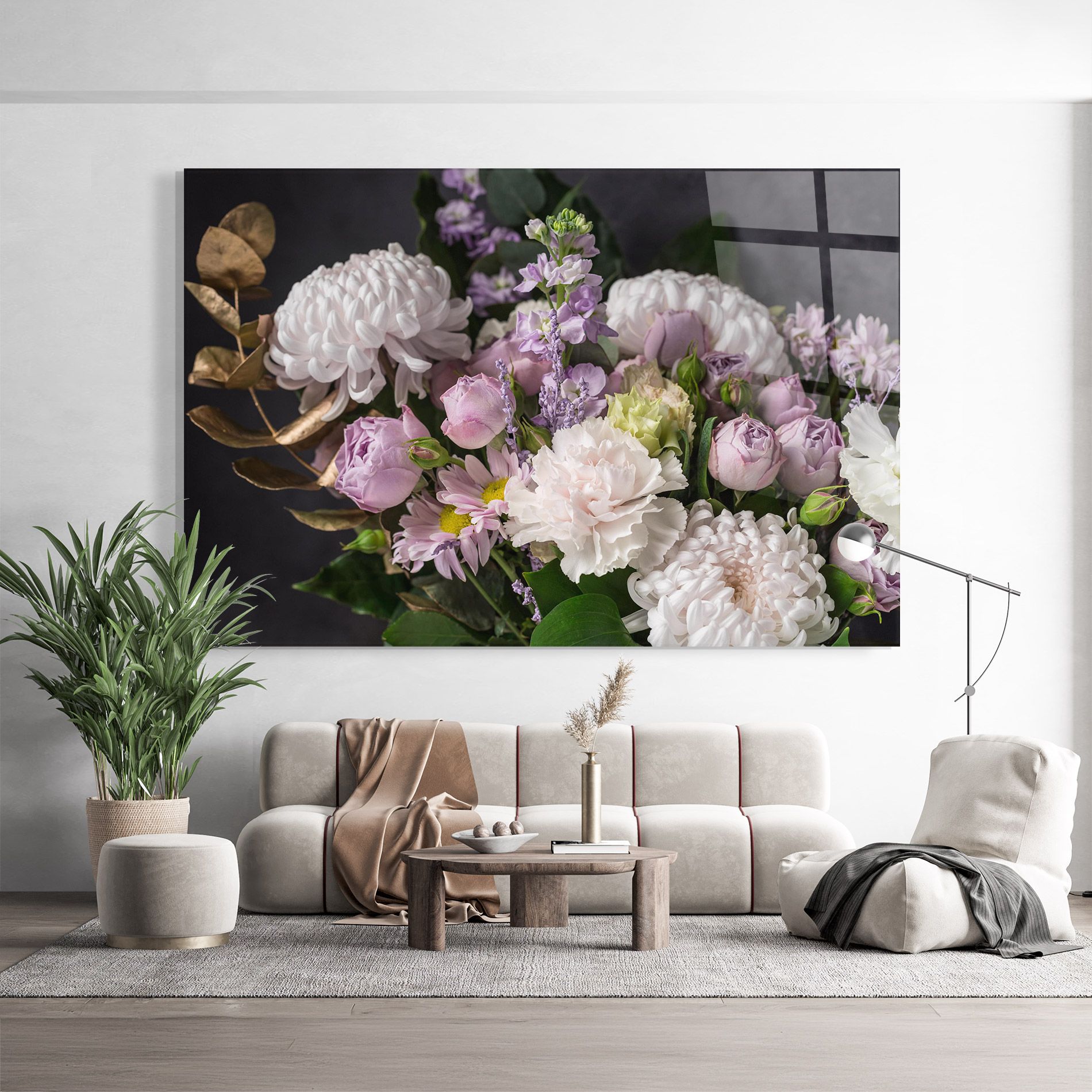 Pastel Purple Bouquet mockup 9