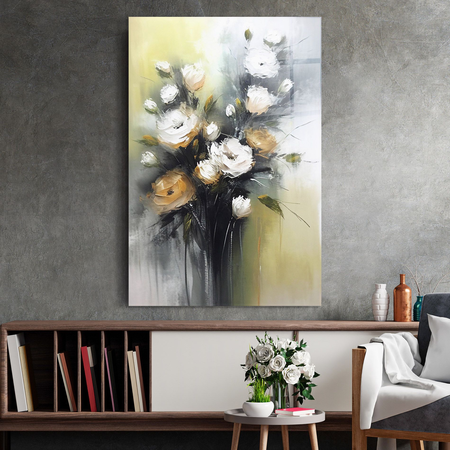 Bouquet Painting mockup 2