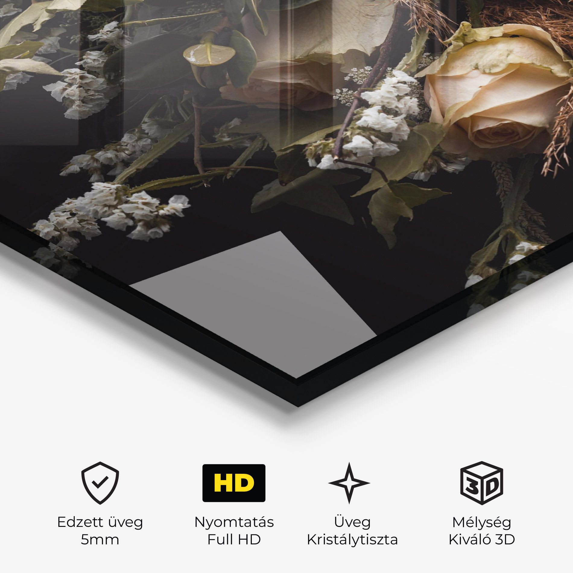 Luxurious Cream Bouquet mockup 3