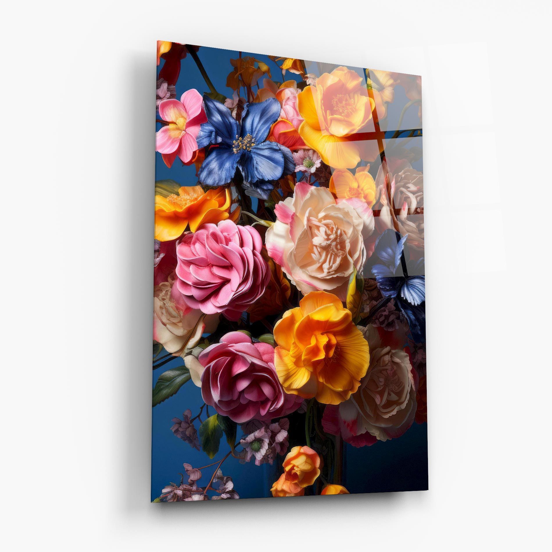 Colorful Flower Bouquet mockup 6