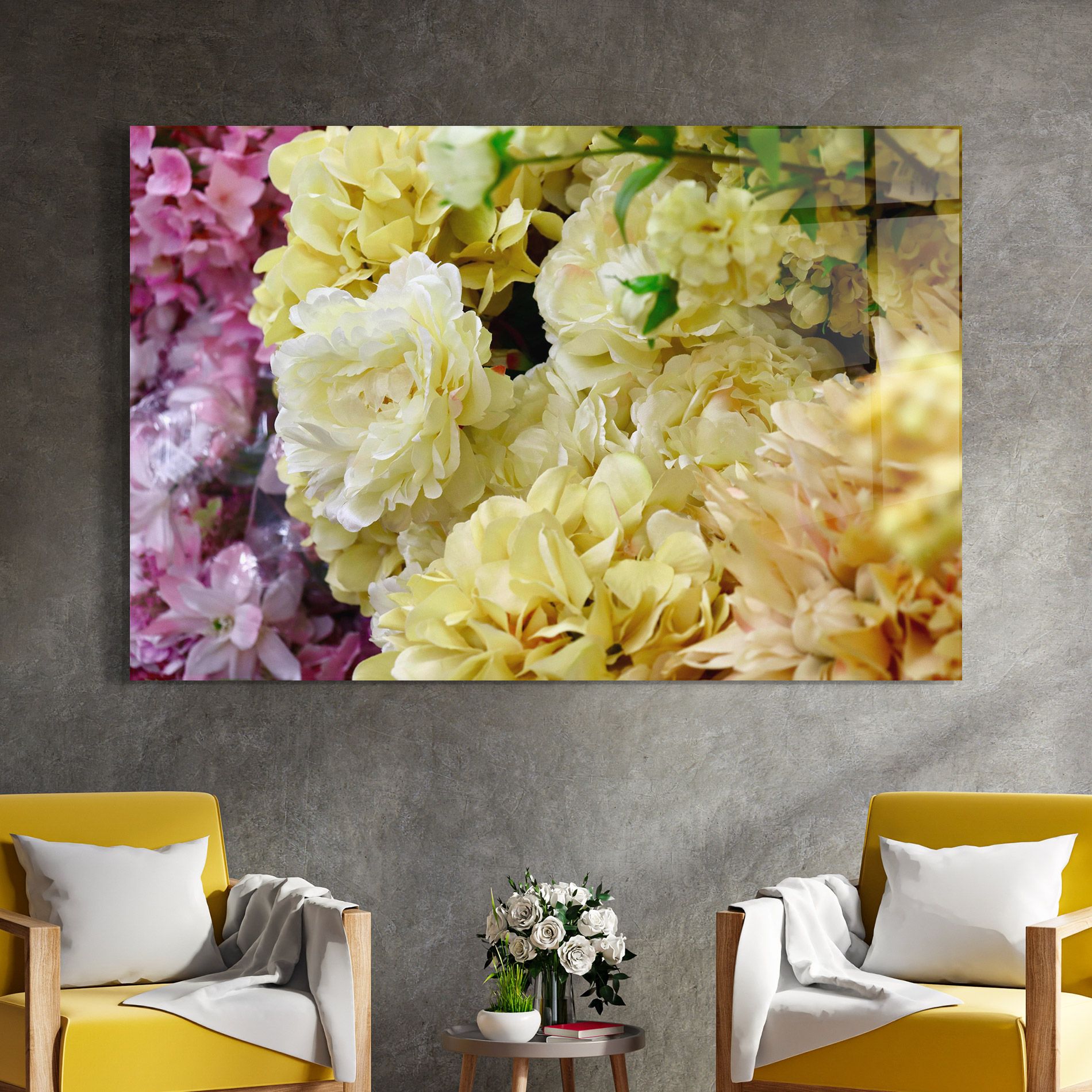 Beautiful Yellow Pastel mockup 4