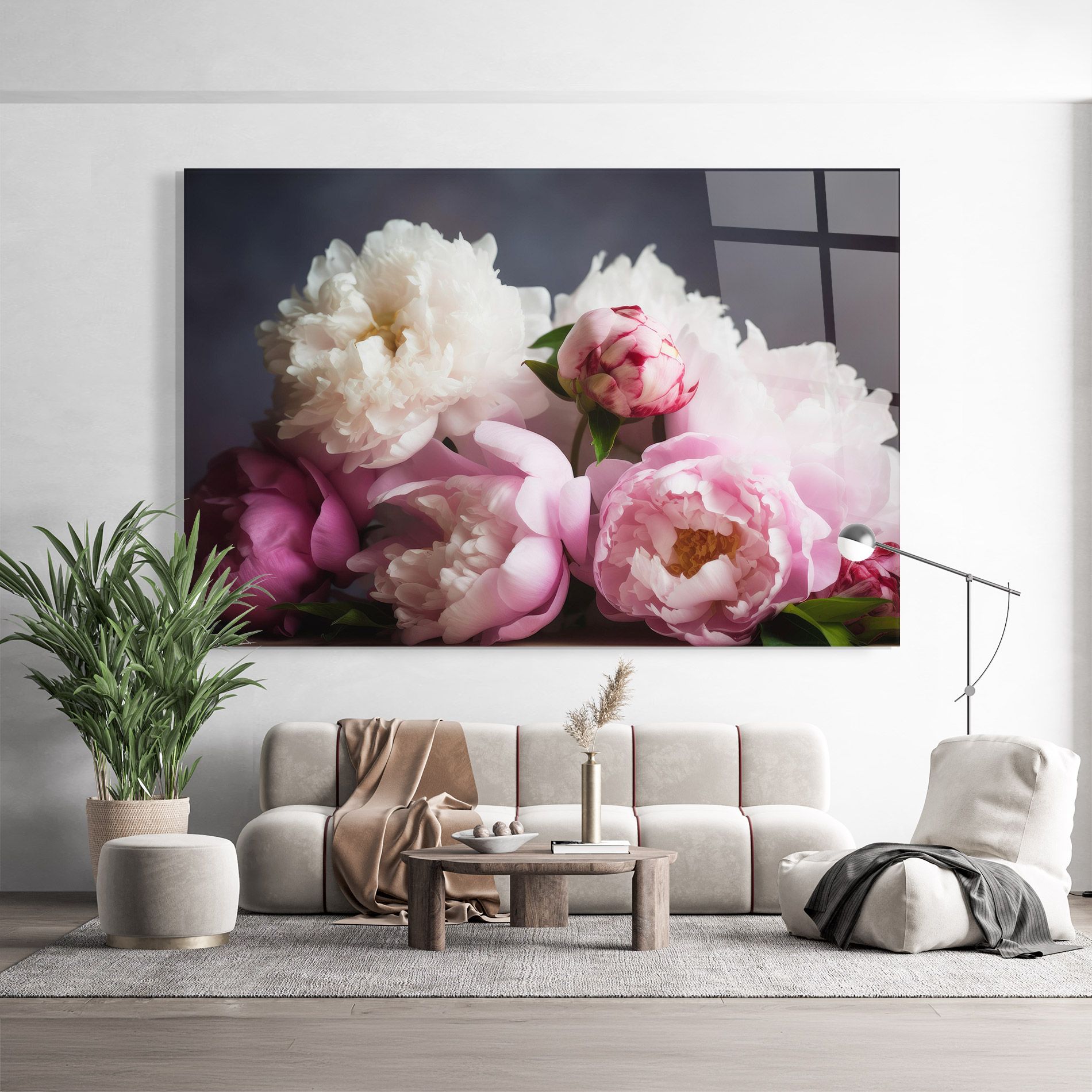 Peonies With Grey mockup 9