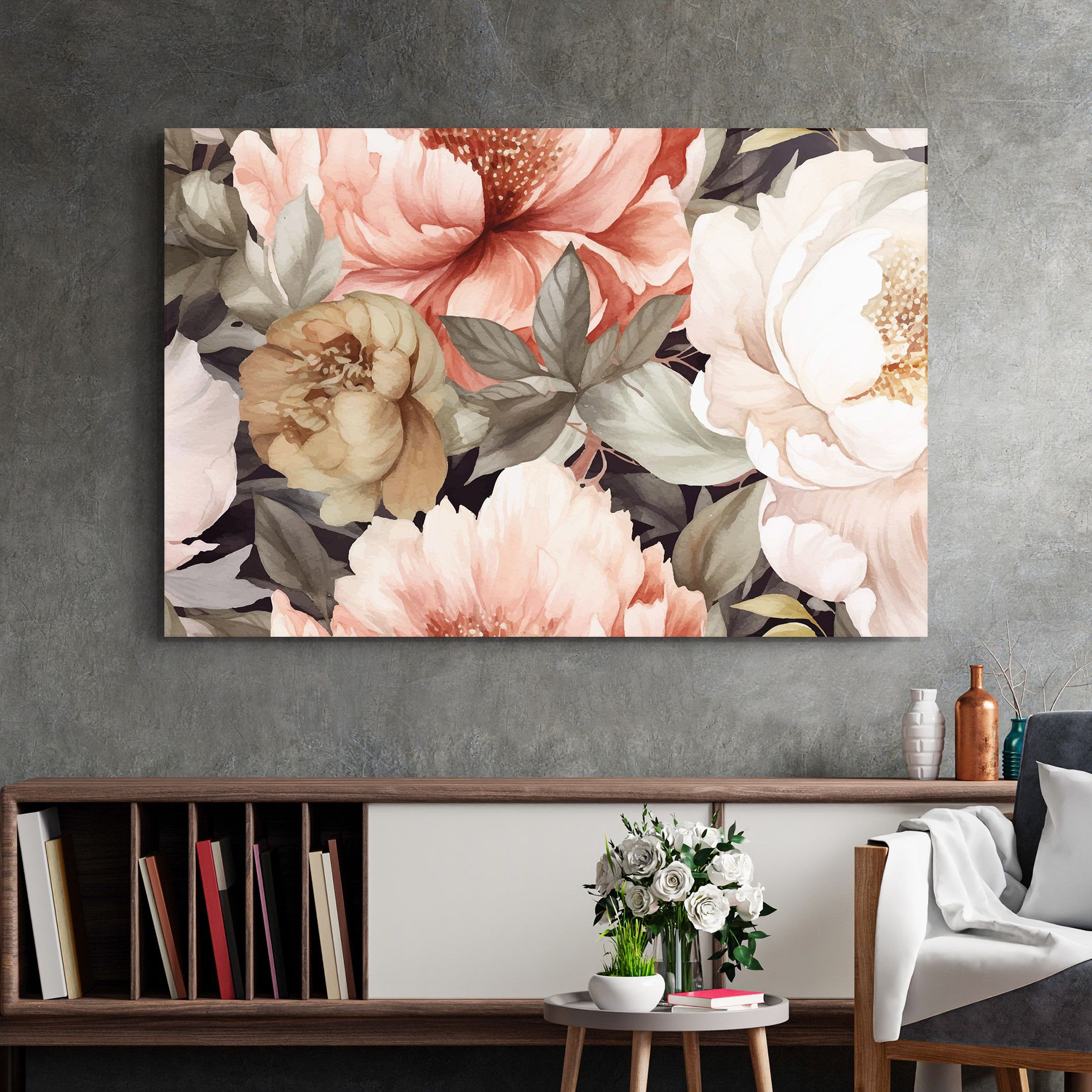 Cream Pink Peony mockup 2