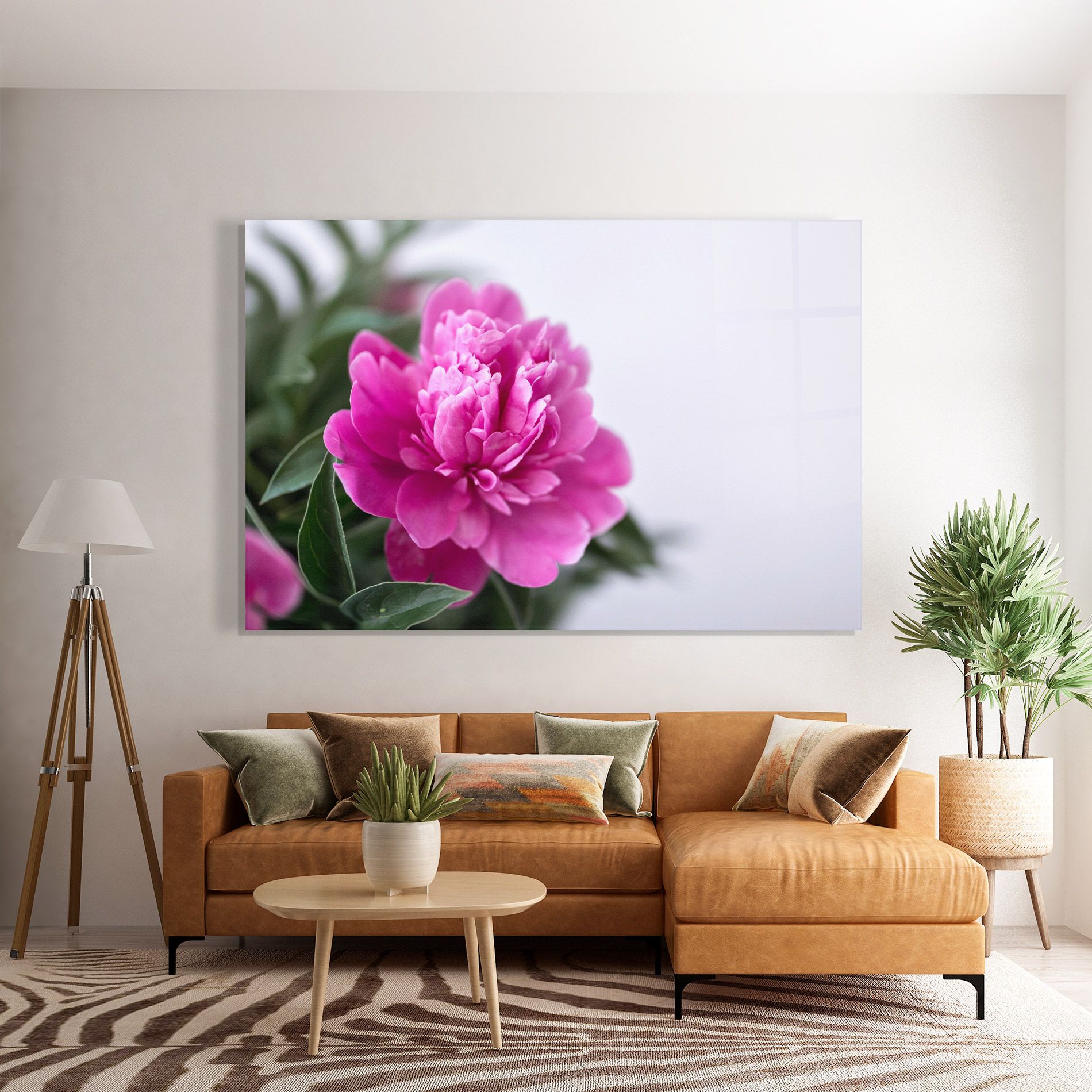 Dark Pink Peony mockup 7