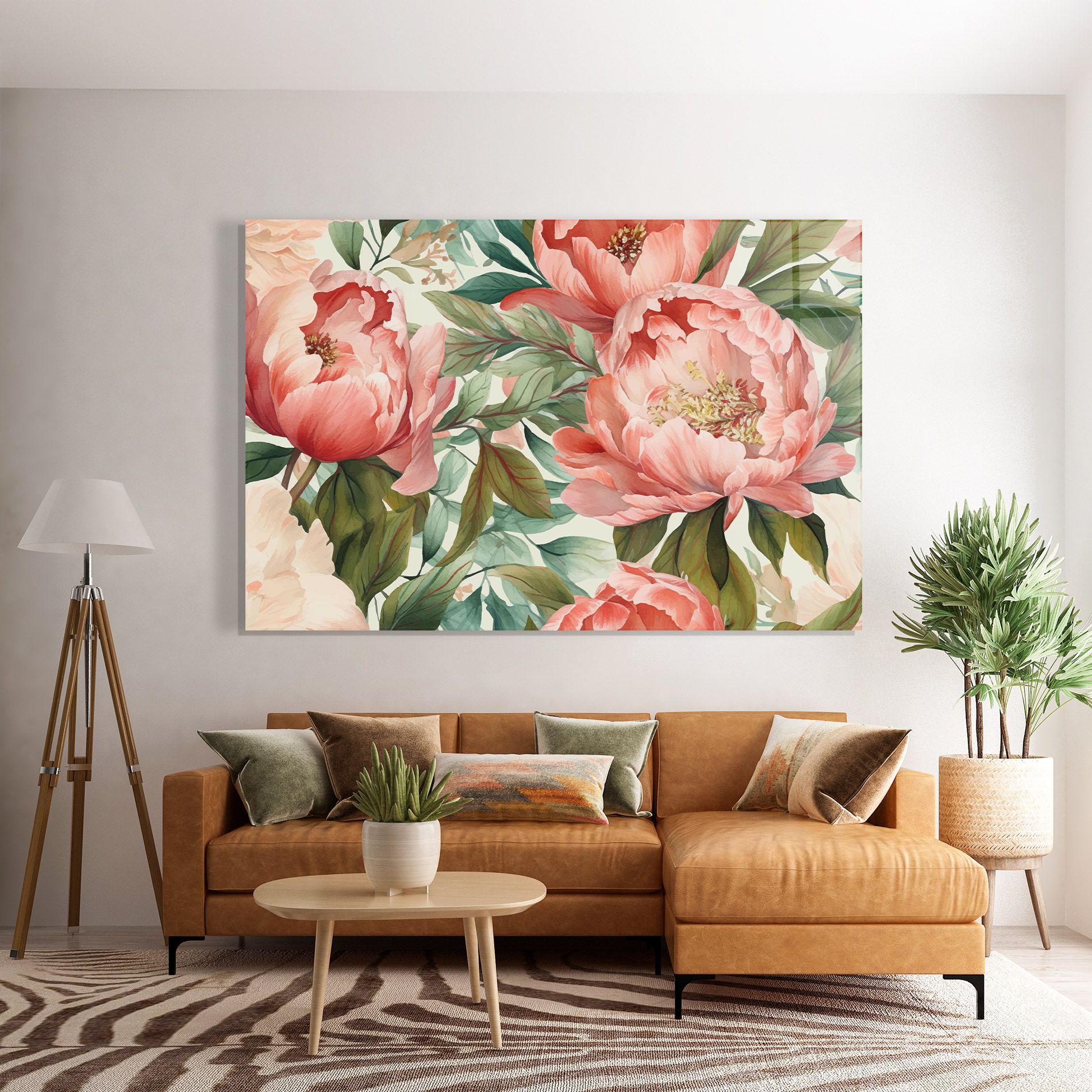 Light Red Peony mockup 7