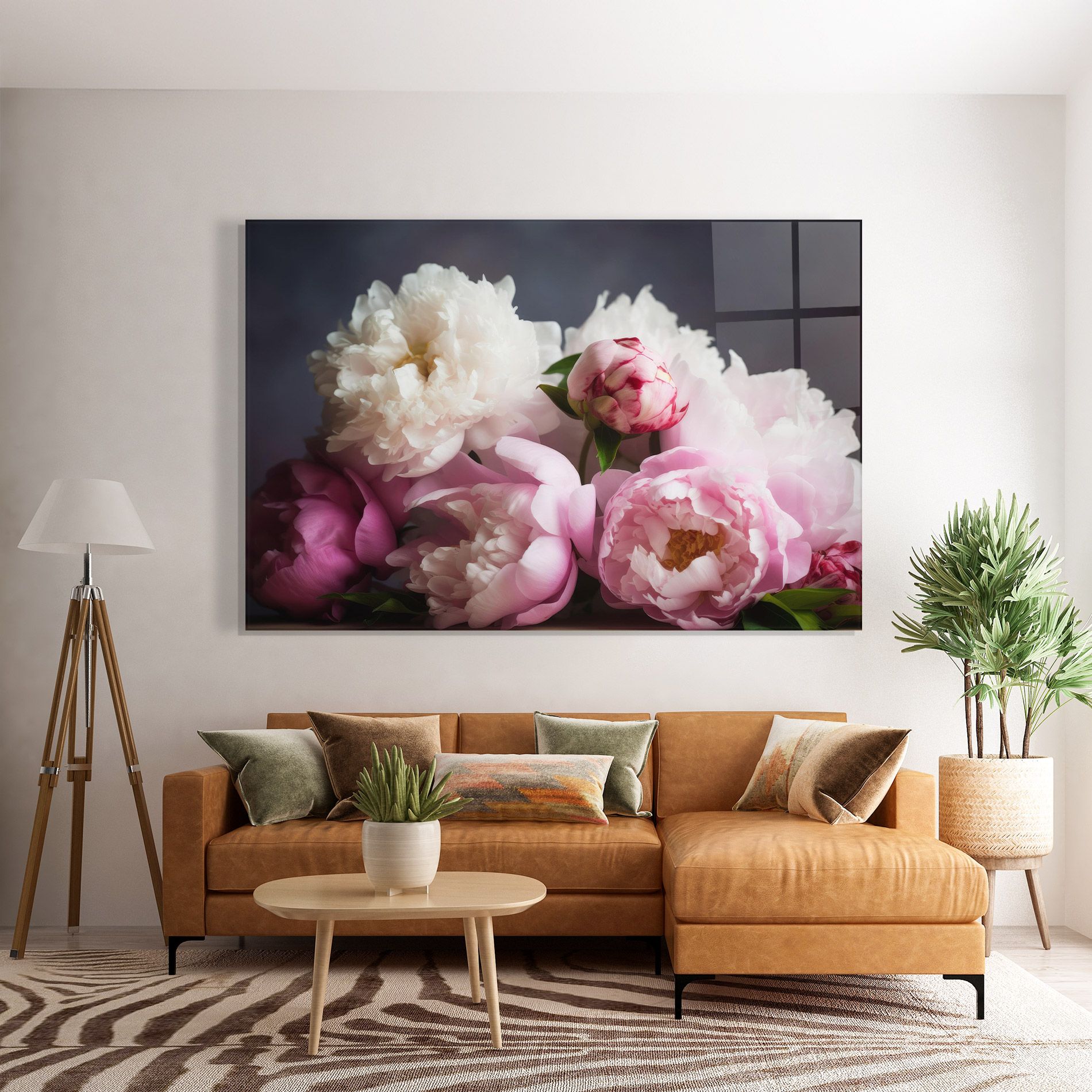 Peonies With Grey mockup 7