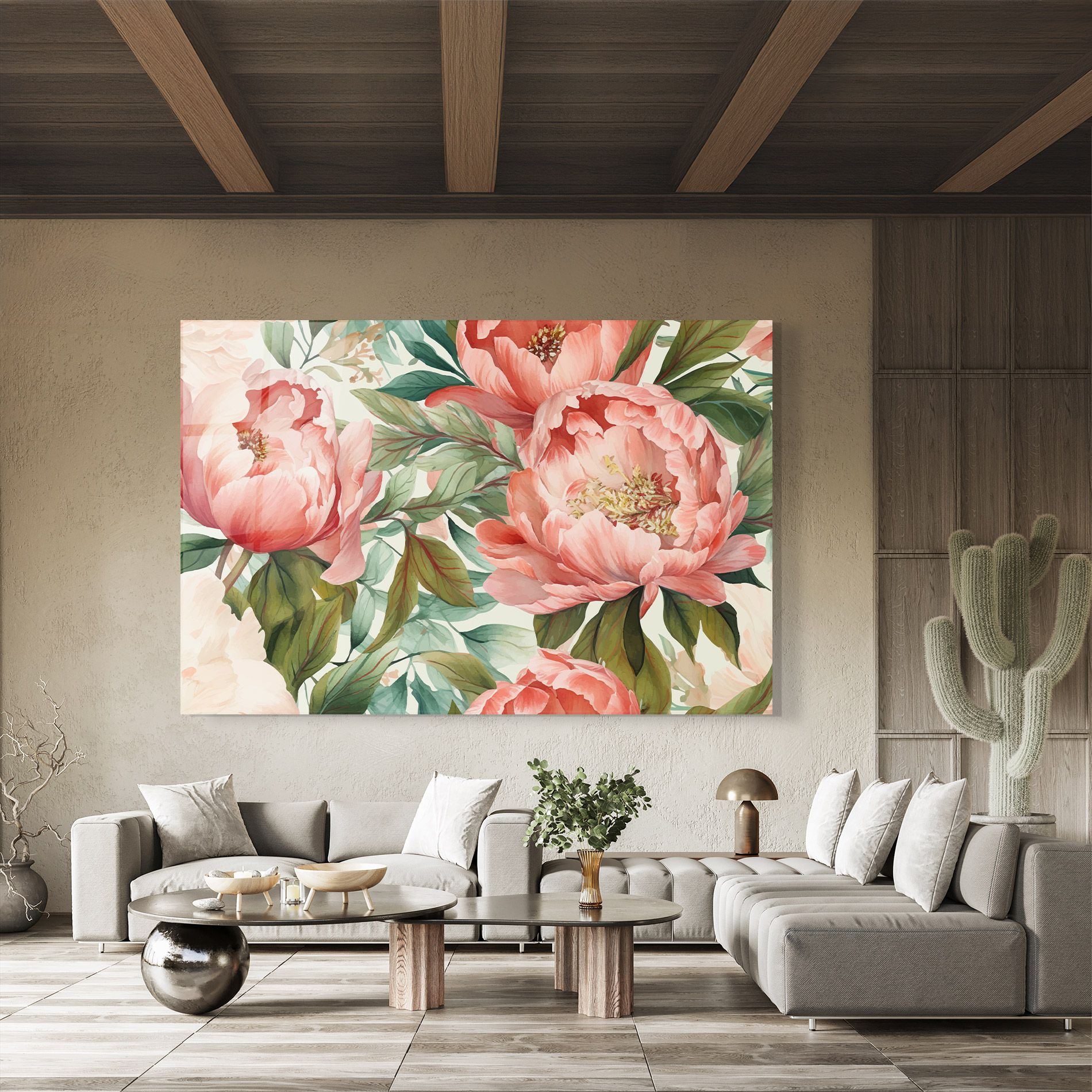 Light Red Peony mockup 8