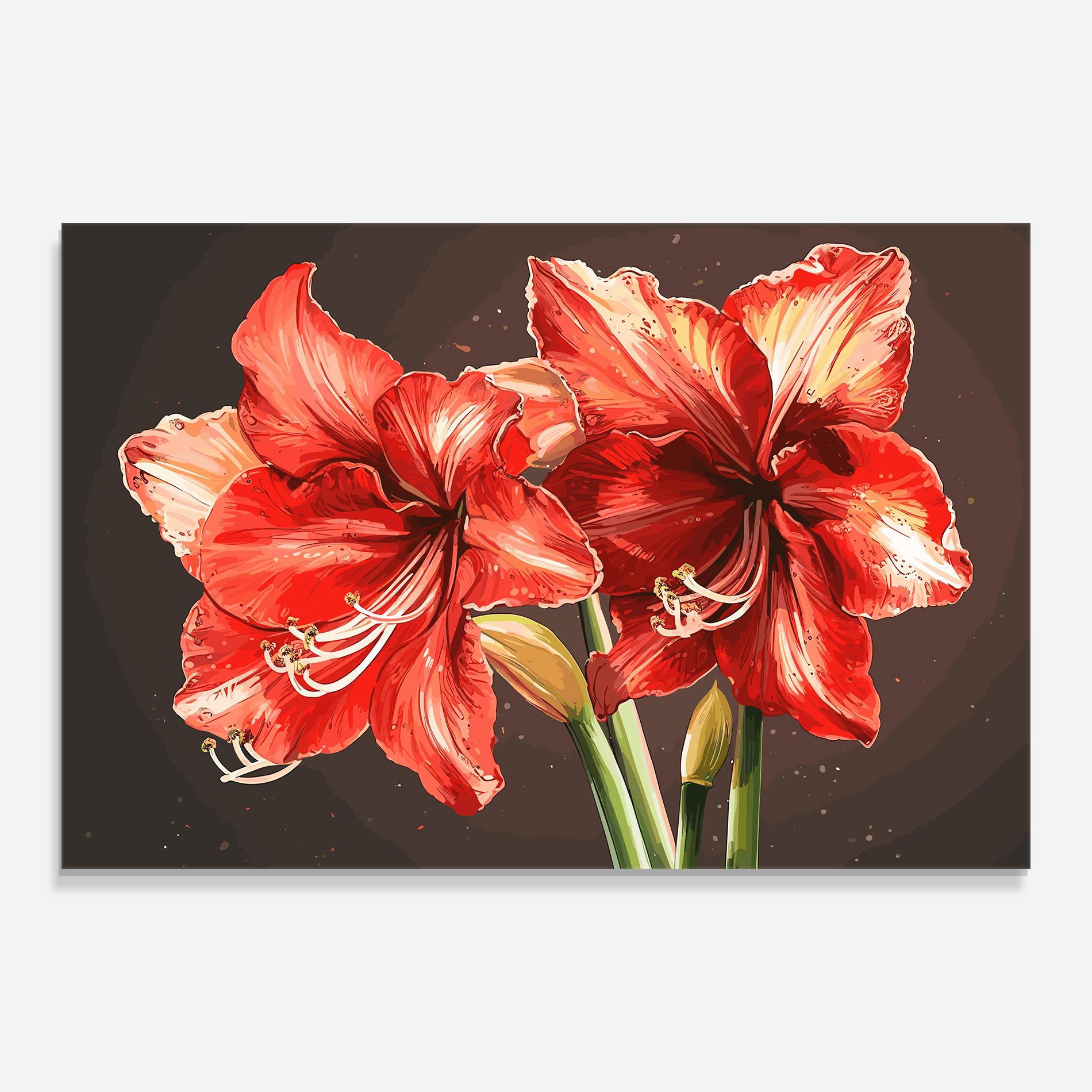Orange Pretty Lily mockup 0