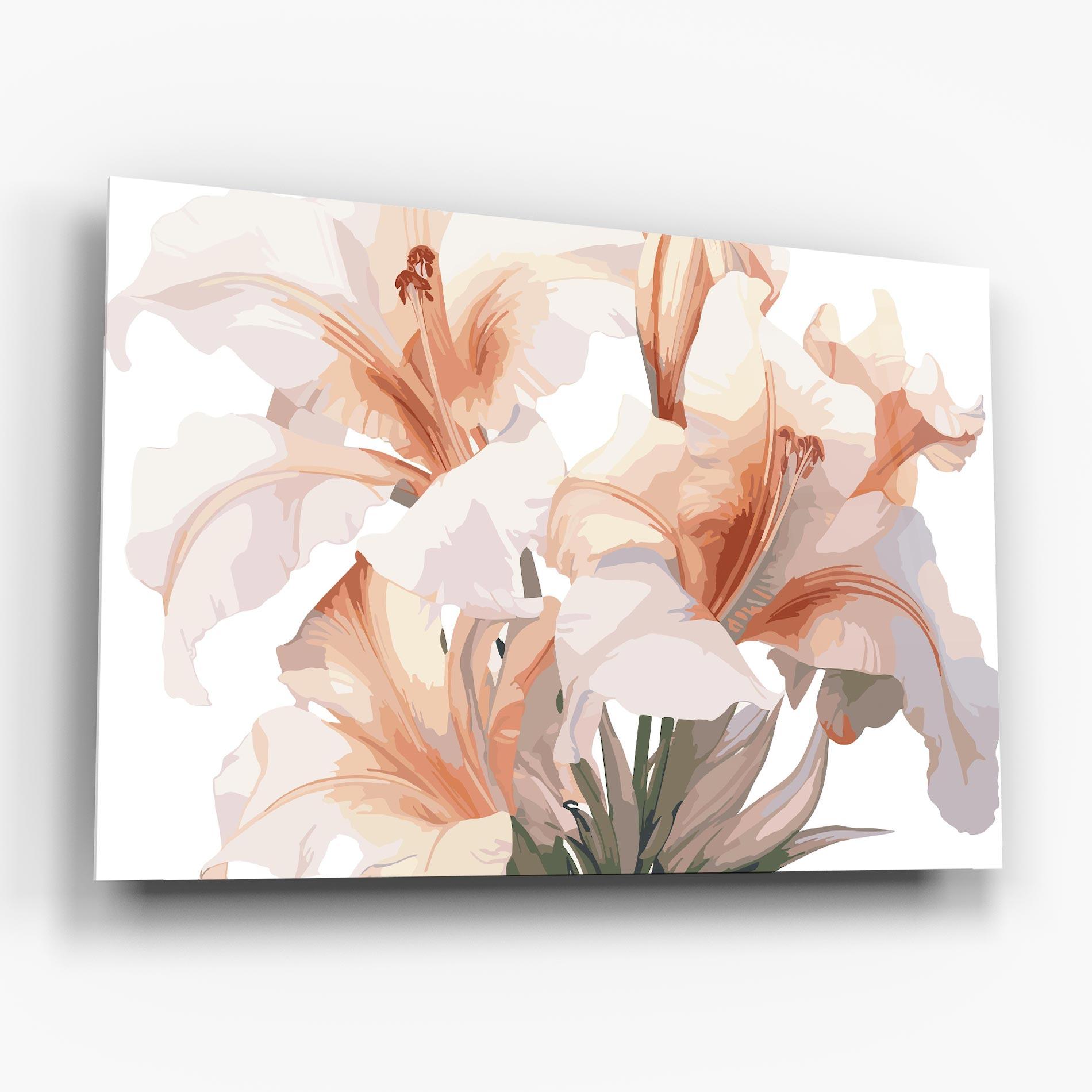 Üvegkép Light Pink Lily mockup 6