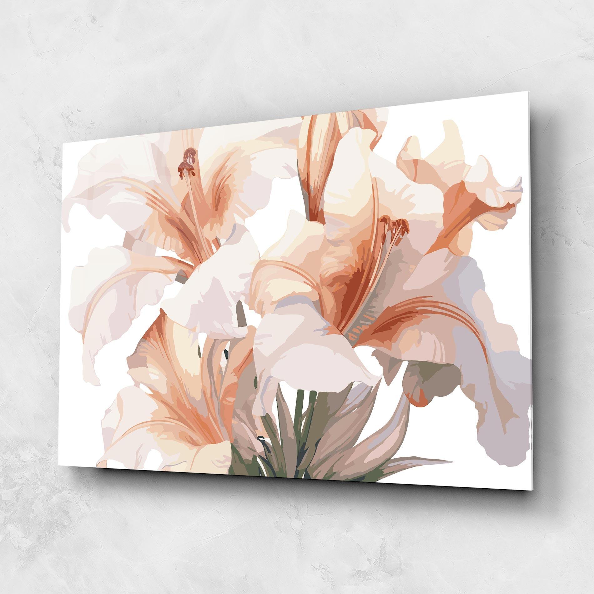 Üvegkép Light Pink Lily mockup 1