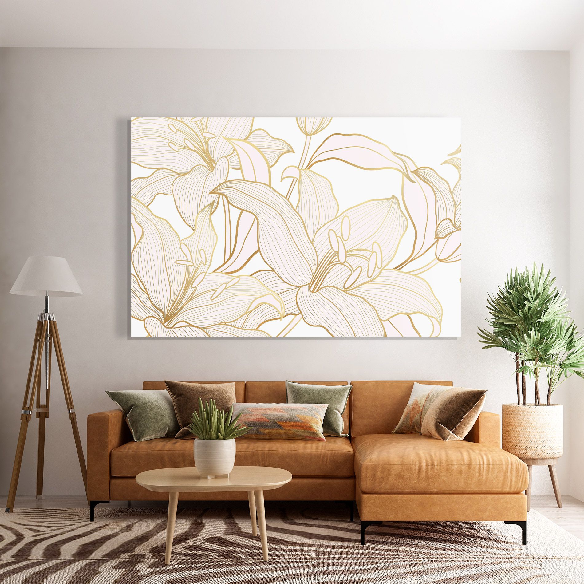 Gold Lily mockup 7