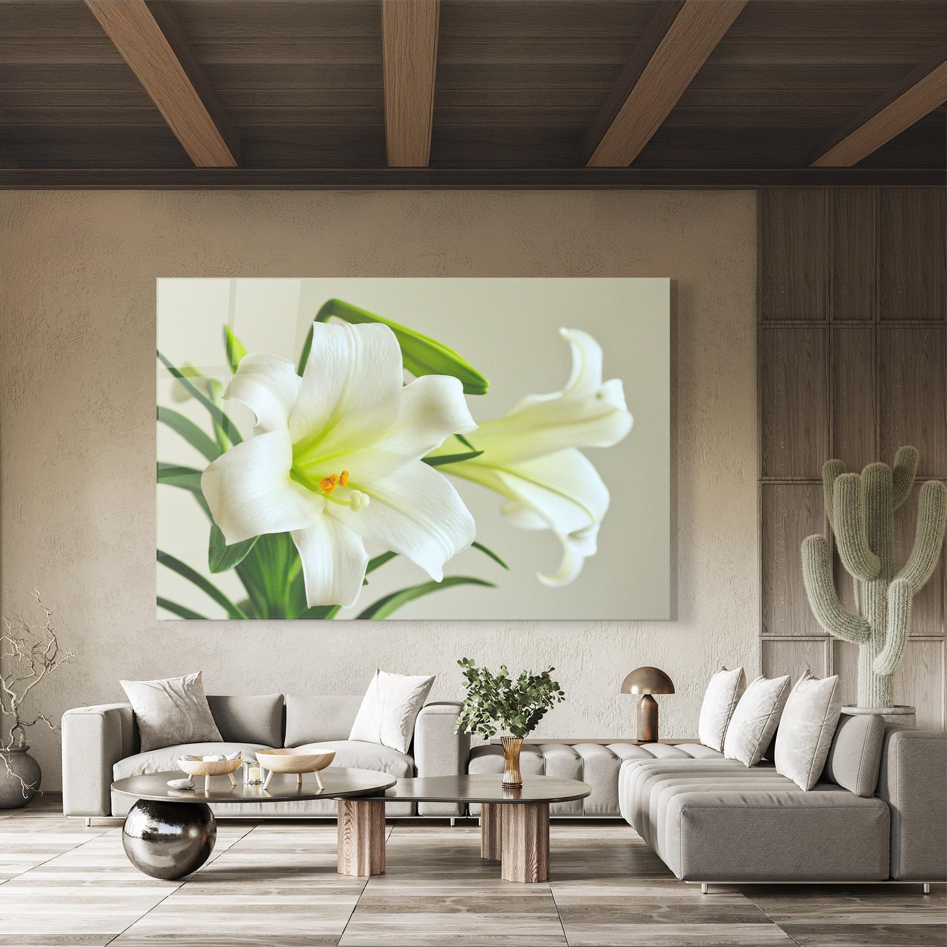 Üvegkép Green Lily mockup 8