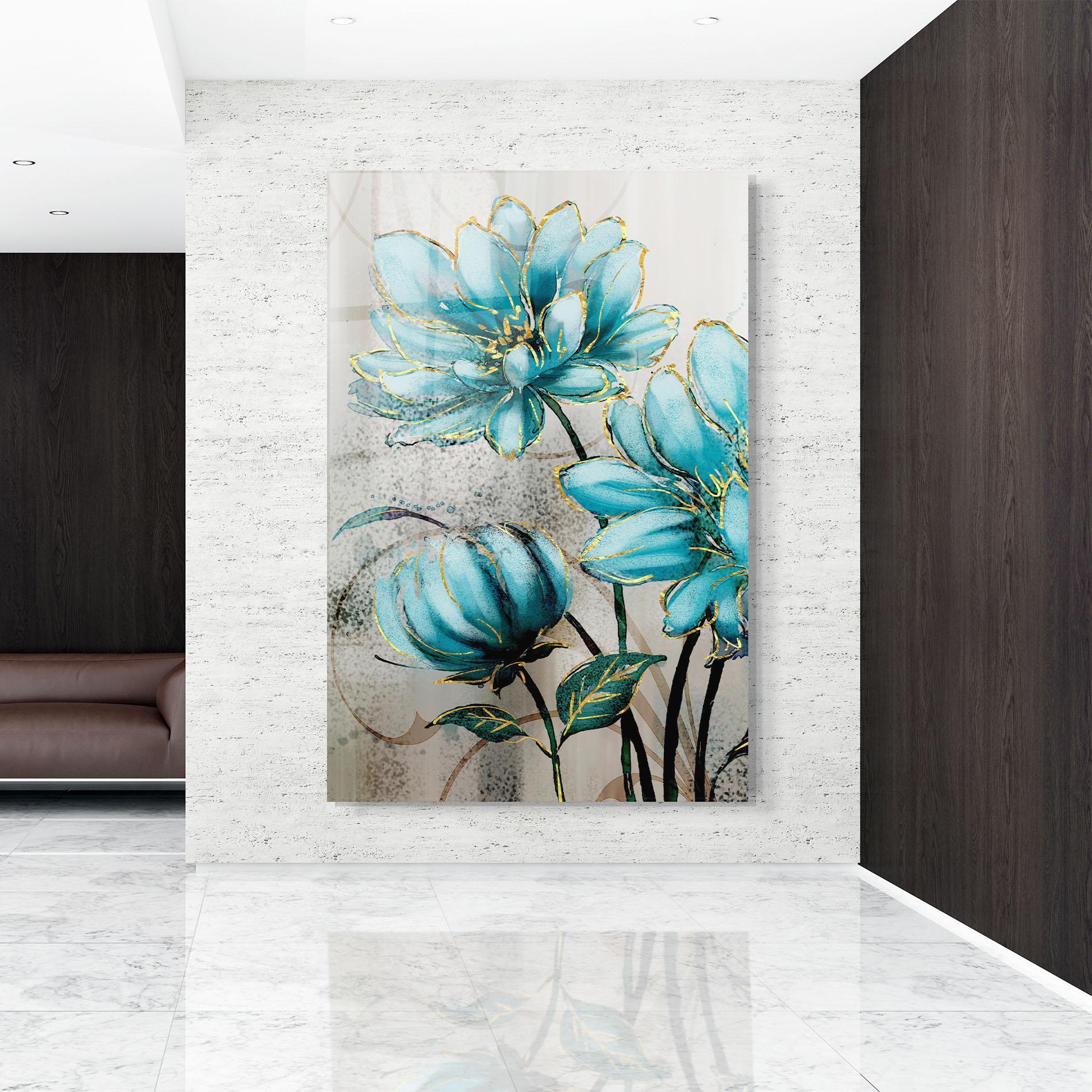 Üvegkép Bujori Albastri mockup 9