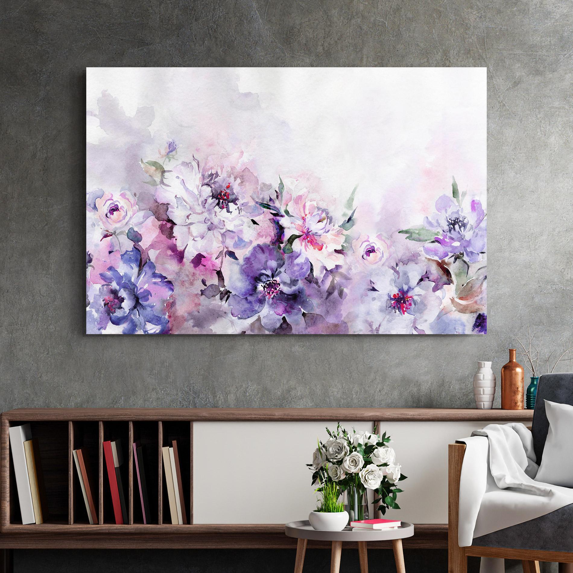 Üvegkép Buchet Multicolor mockup 2