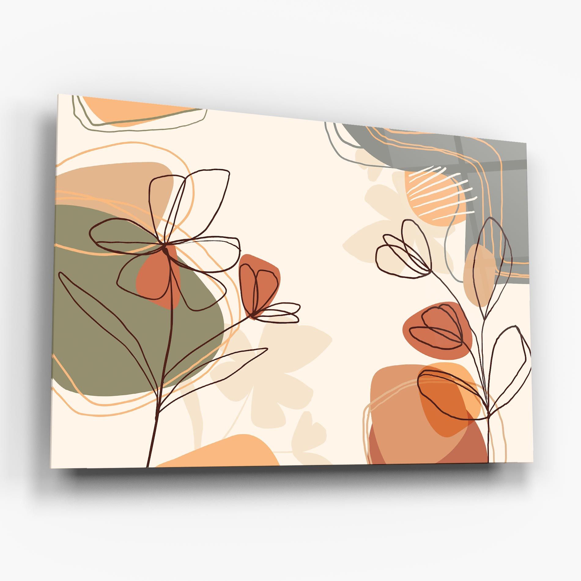 Brown Line Plants mockup 6