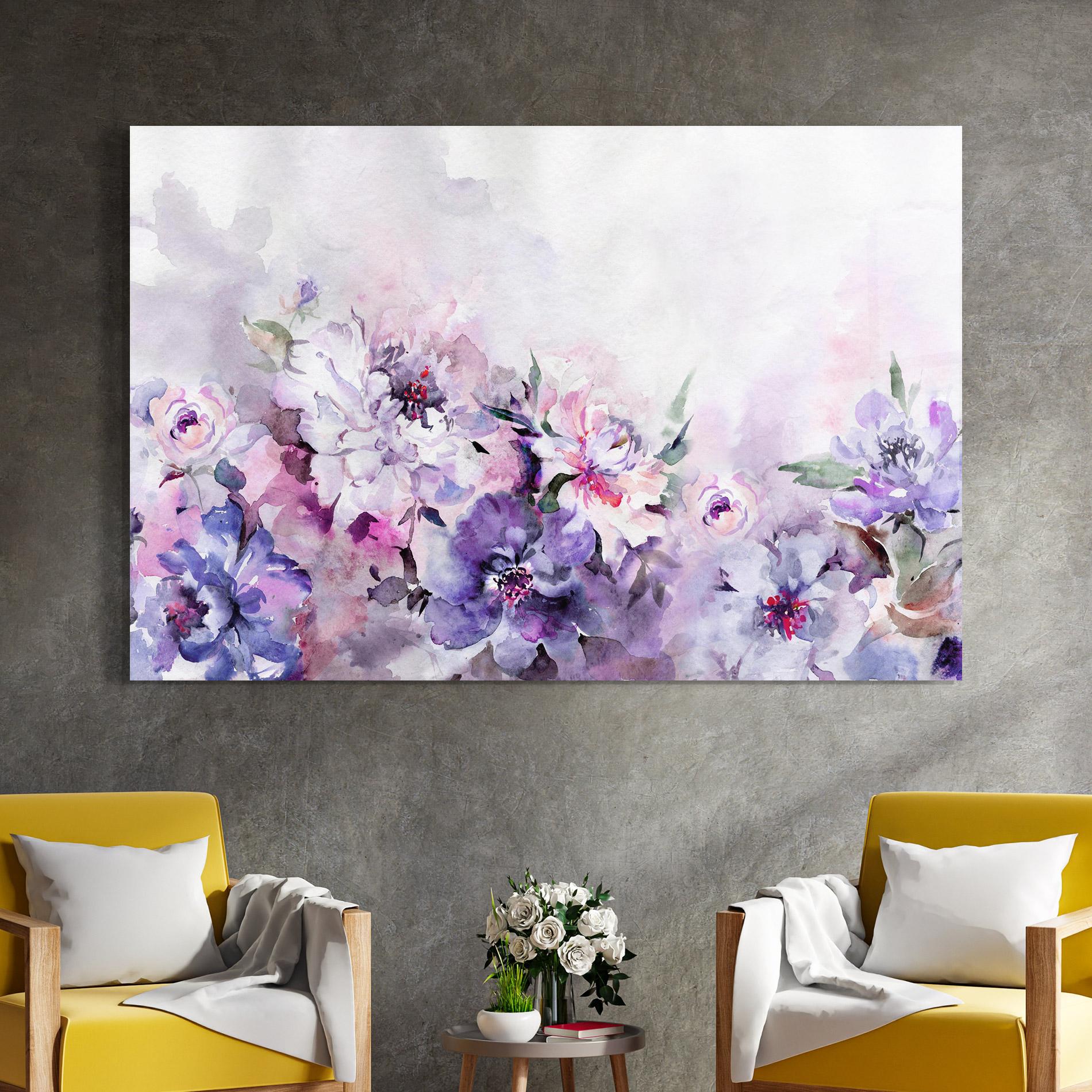 Üvegkép Buchet Multicolor mockup 4