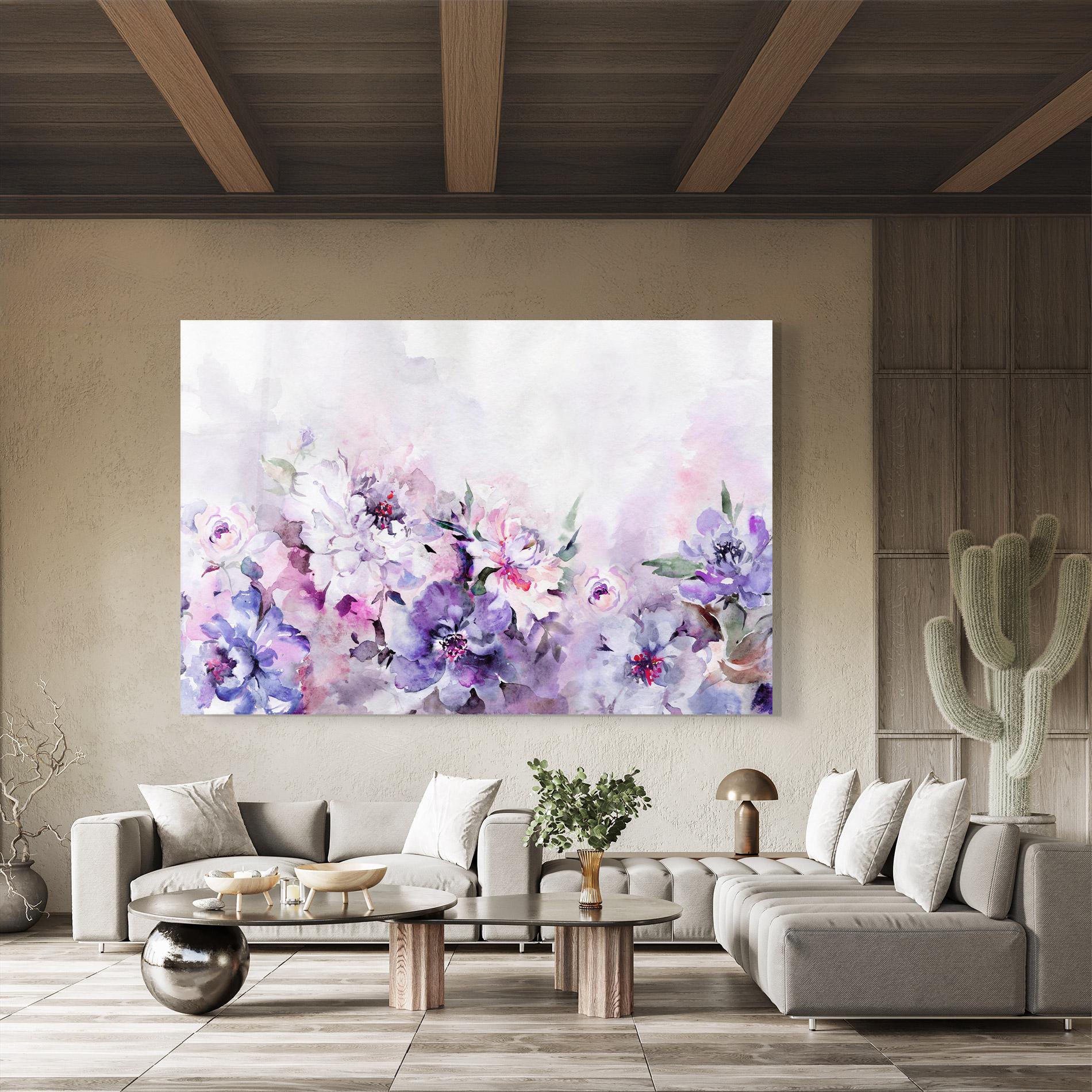 Üvegkép Buchet Multicolor mockup 8