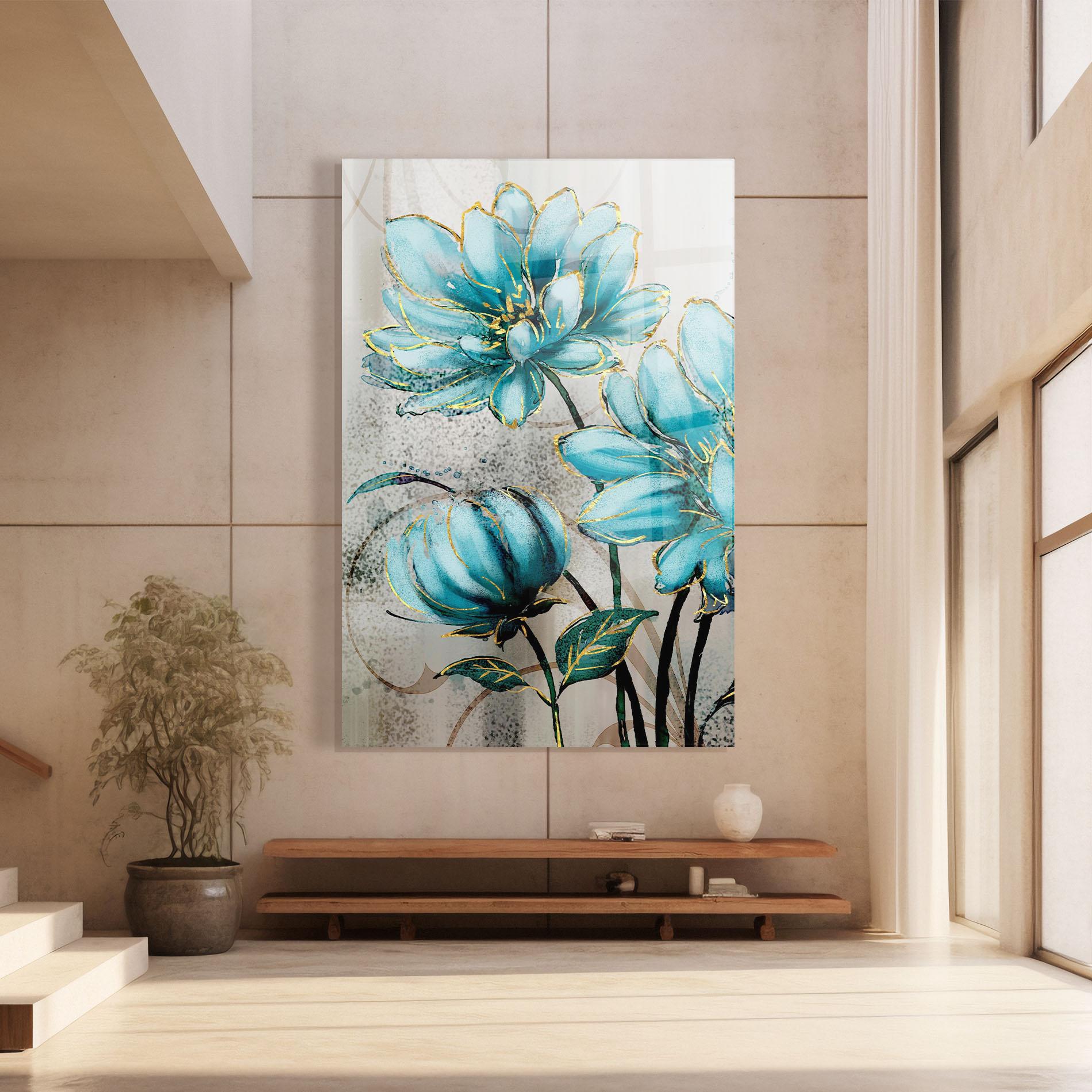 Üvegkép Bujori Albastri mockup 8