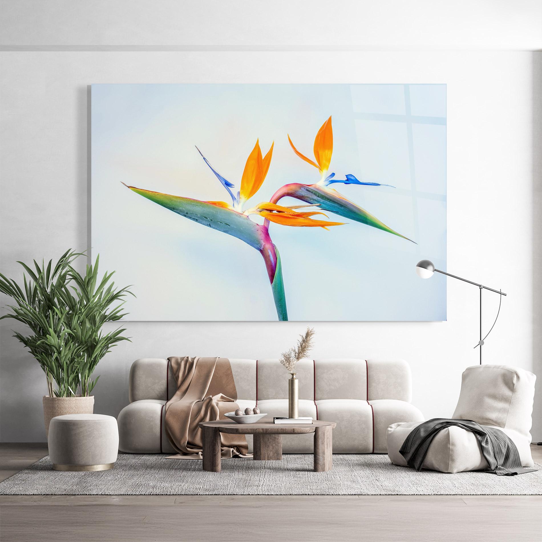 Üvegkép Green Orange Exotic mockup 9