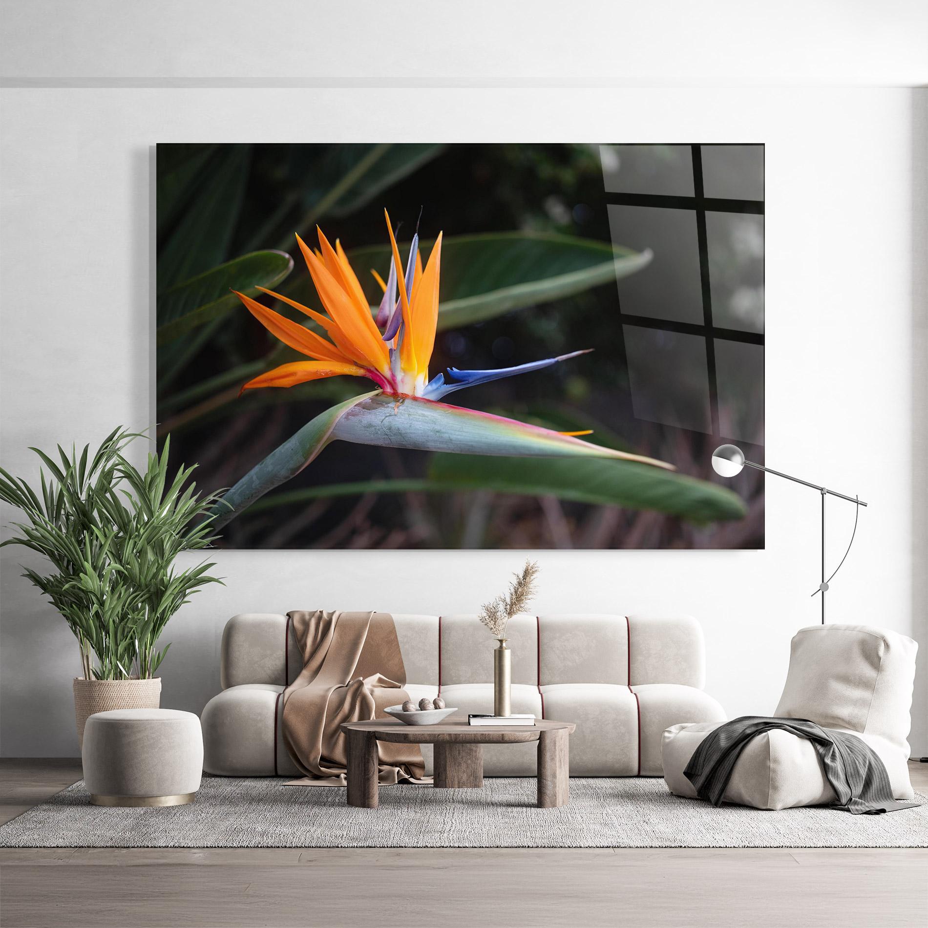 Üvegkép Paradise Plant mockup 9