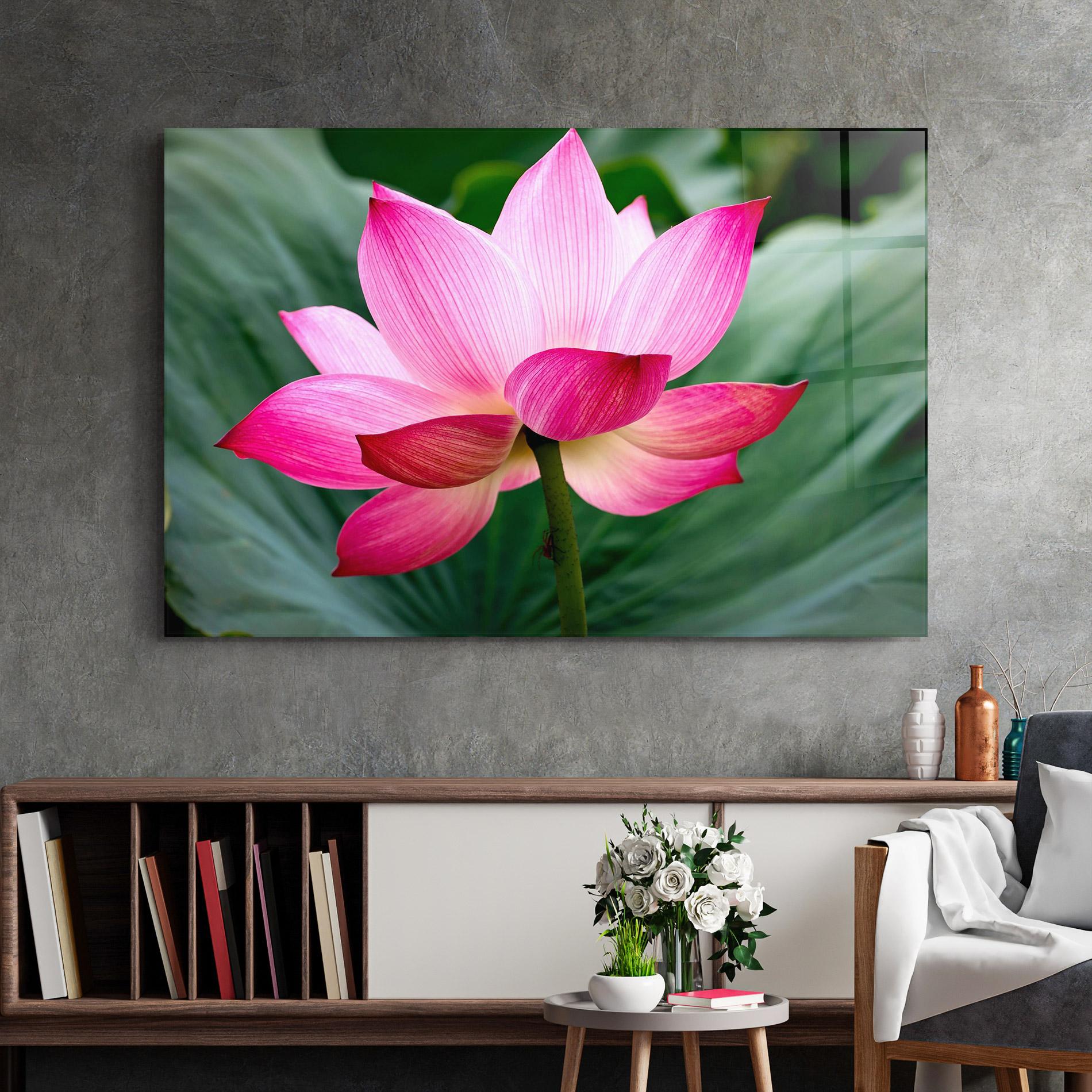 Üvegkép Beautiful Pink Exotic mockup 2