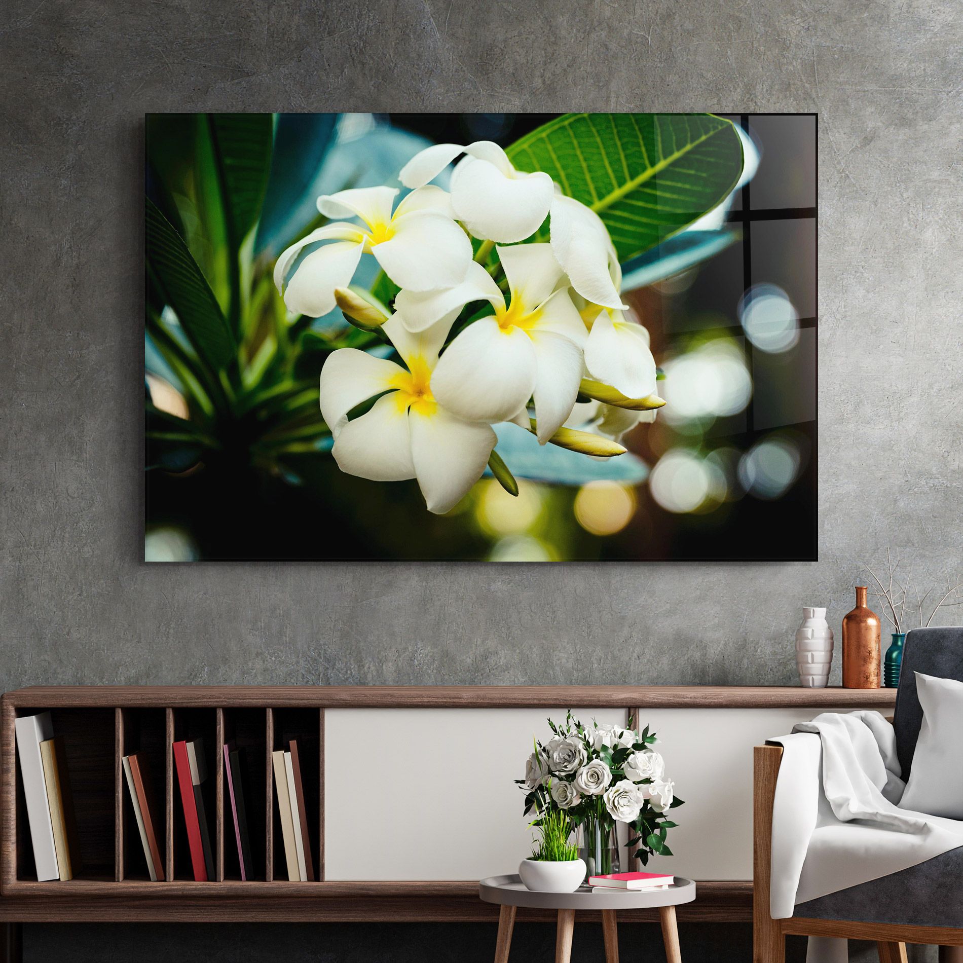Beautiful White Exotic mockup 2