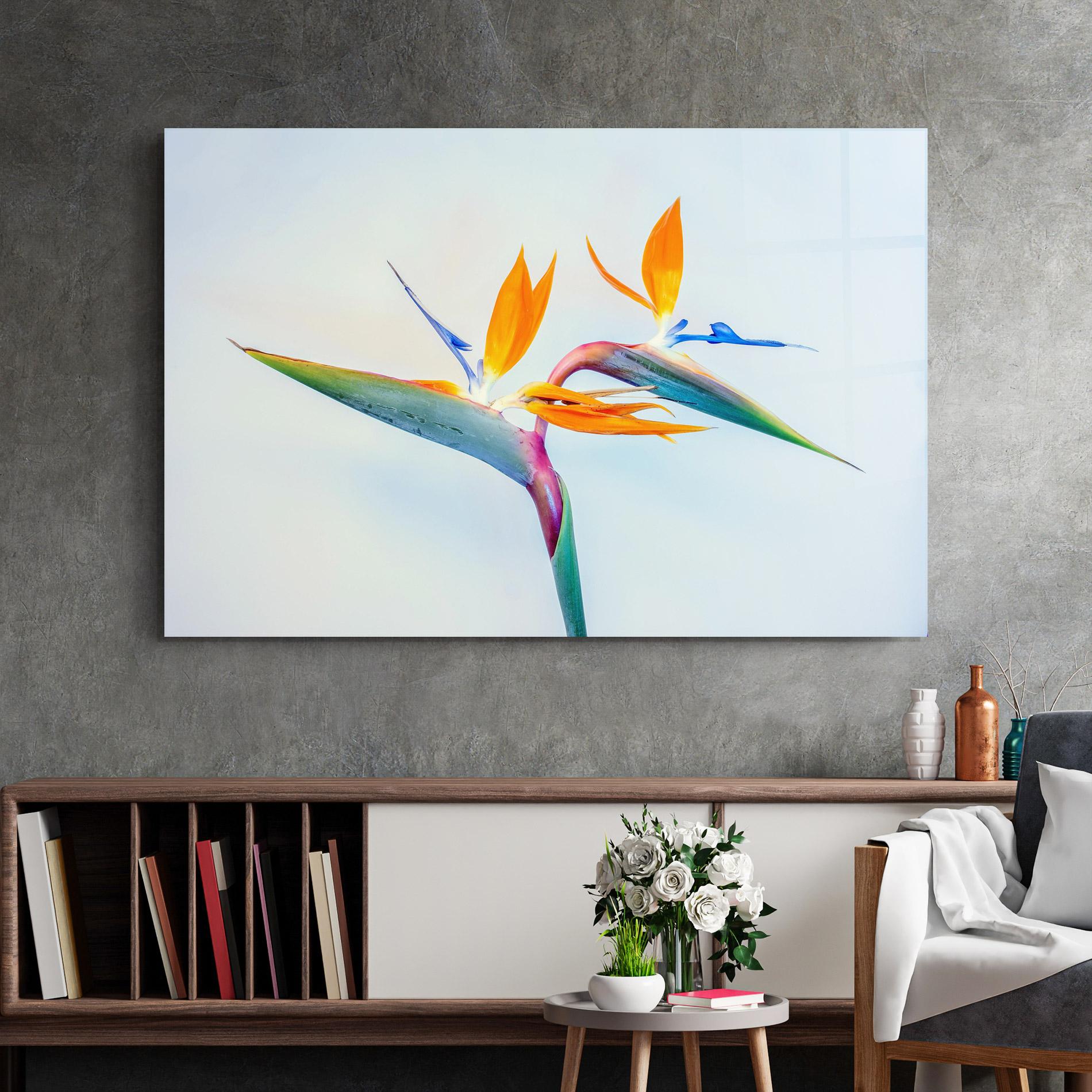 Üvegkép Green Orange Exotic mockup 2