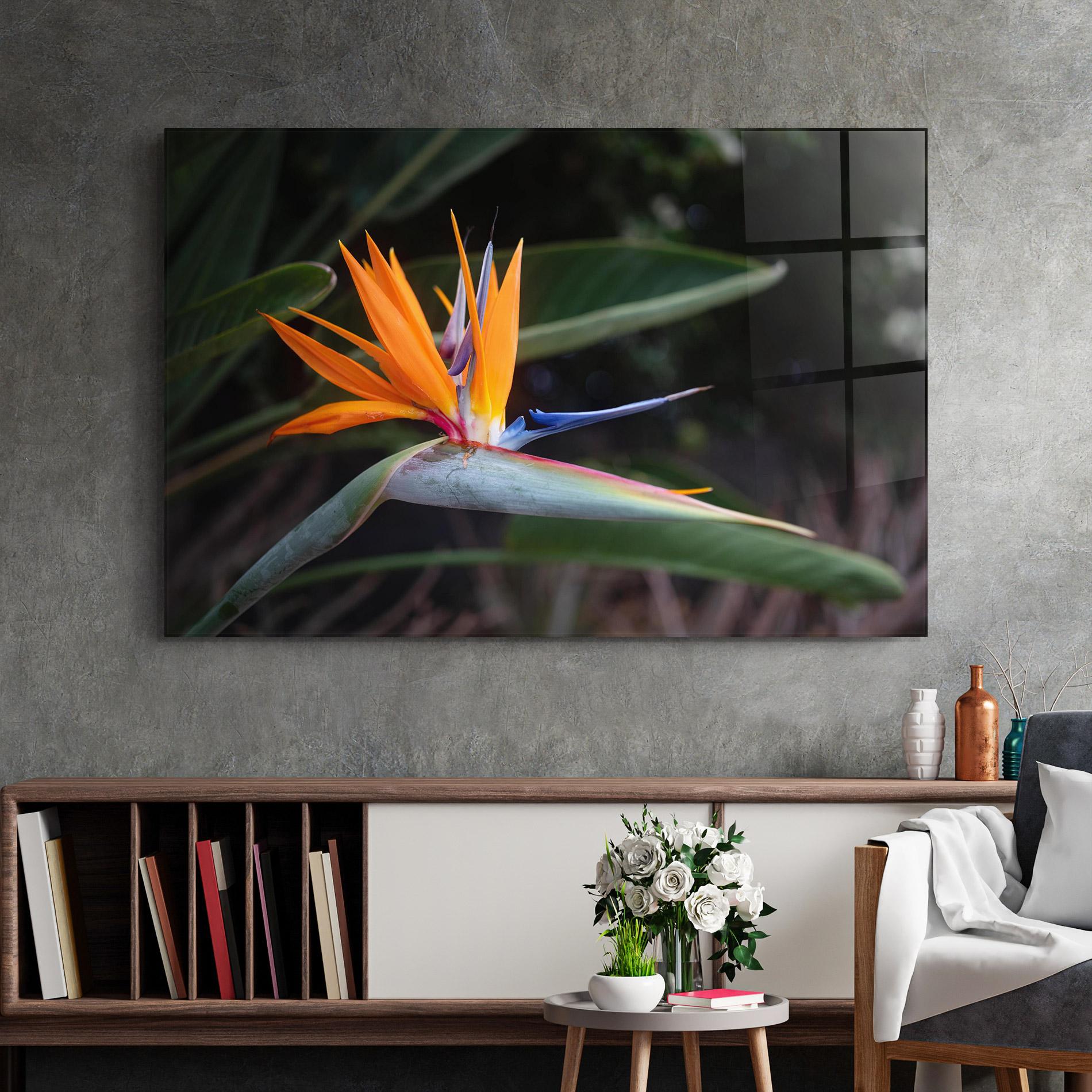 Üvegkép Paradise Plant mockup 2