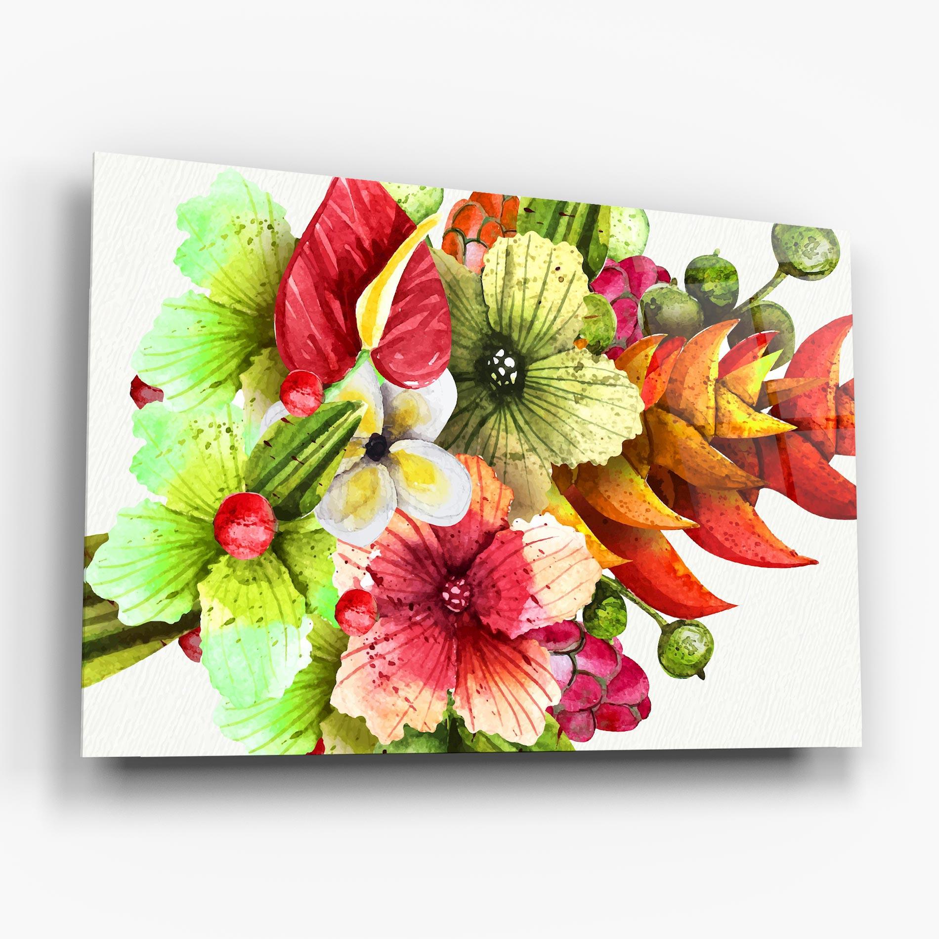 Üvegkép Exotic Green Orange mockup 6