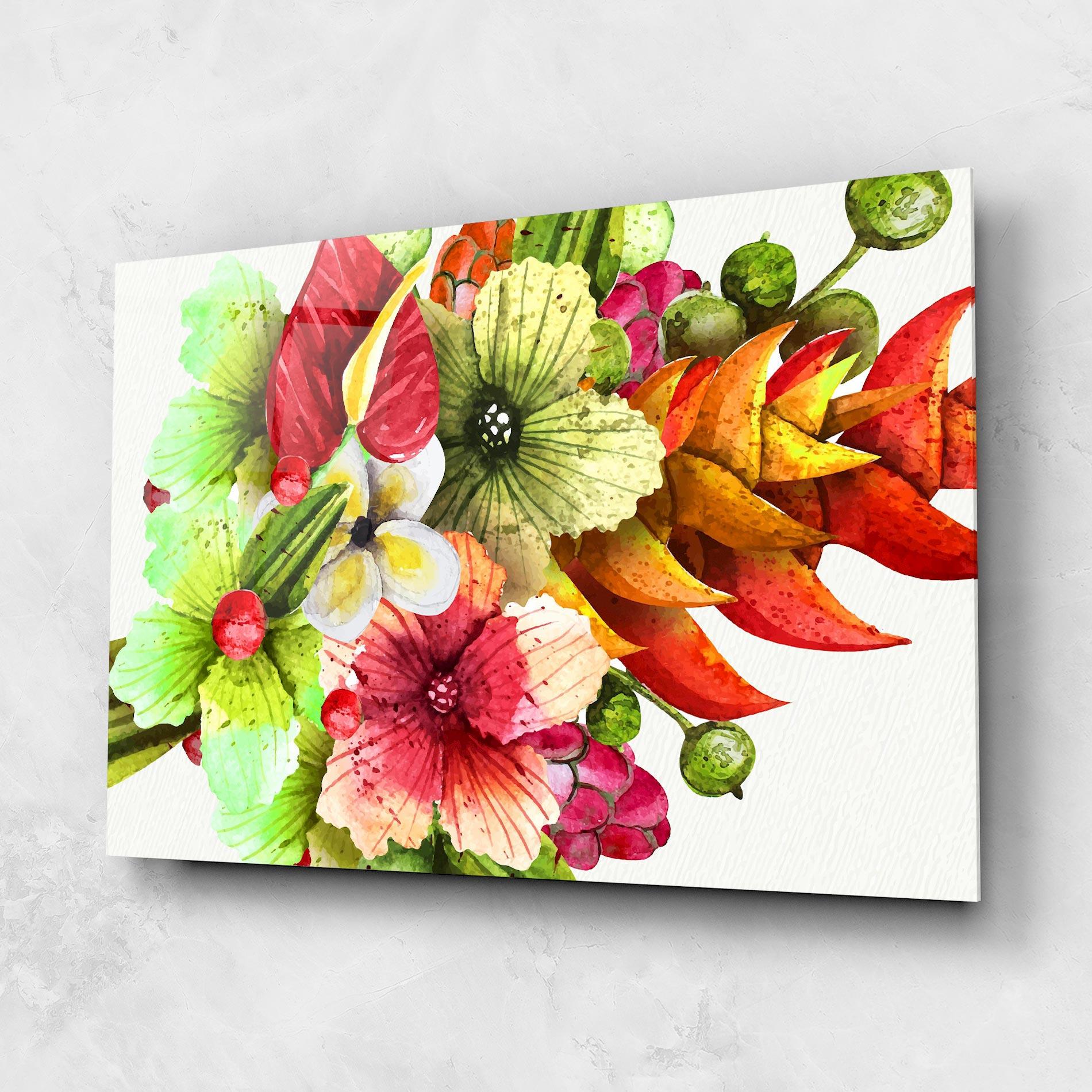 Üvegkép Exotic Green Orange mockup 1