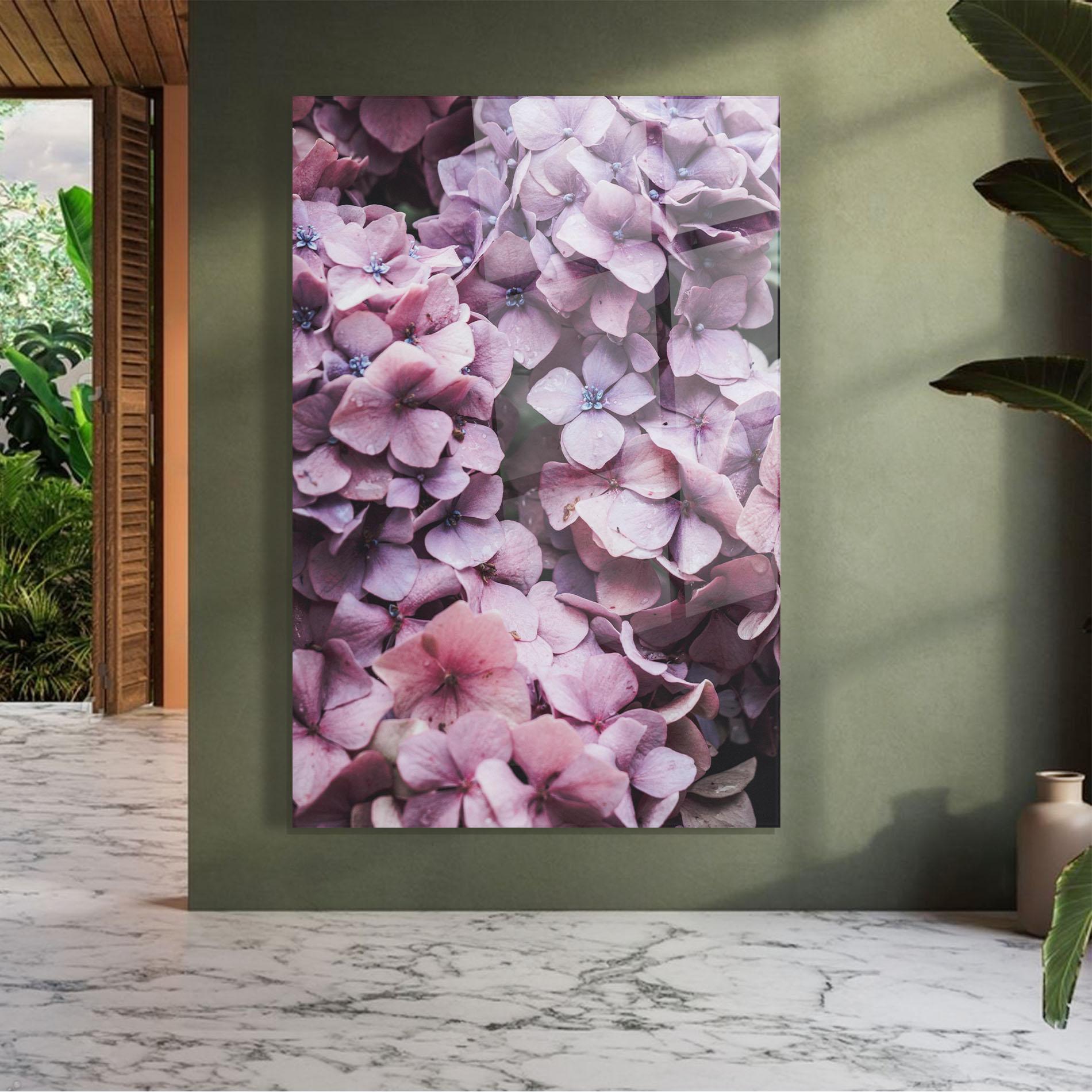 Üvegkép Lilac Tree mockup 7
