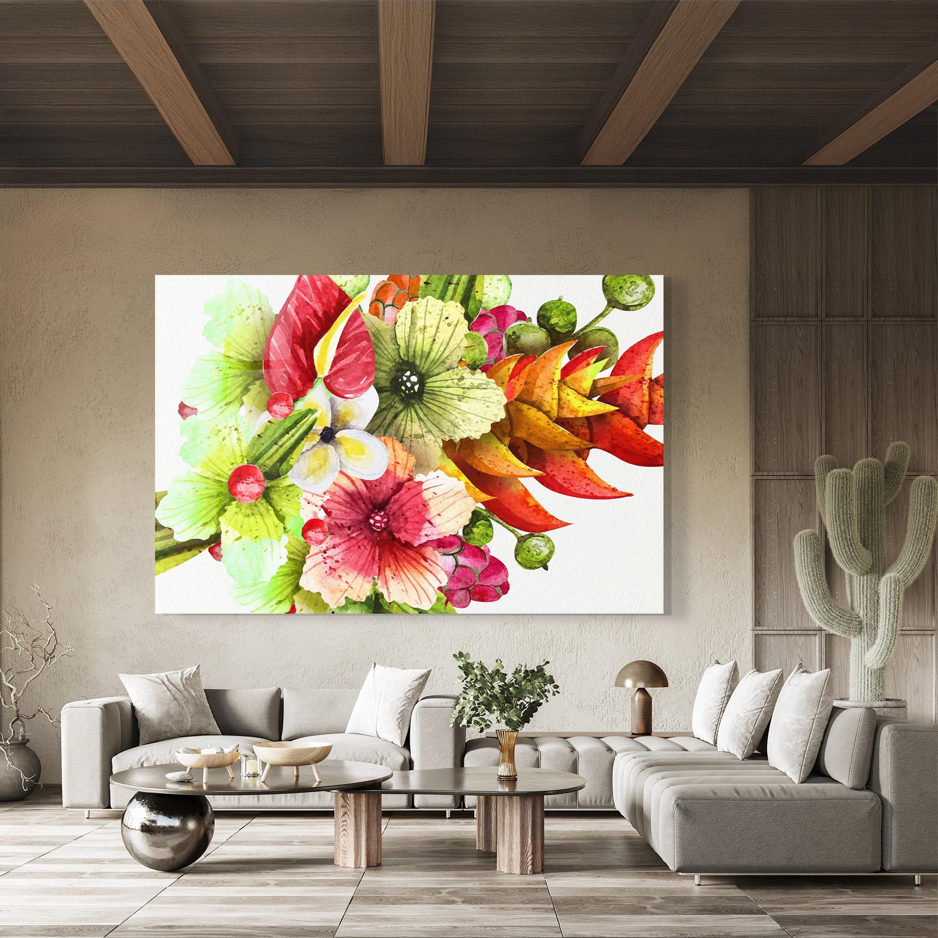 Üvegkép Exotic Green Orange mockup 8