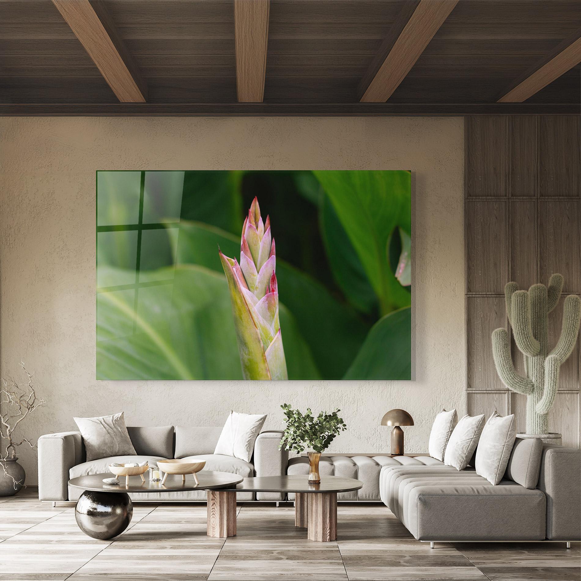 Üvegkép Light Pink Exotic mockup 8