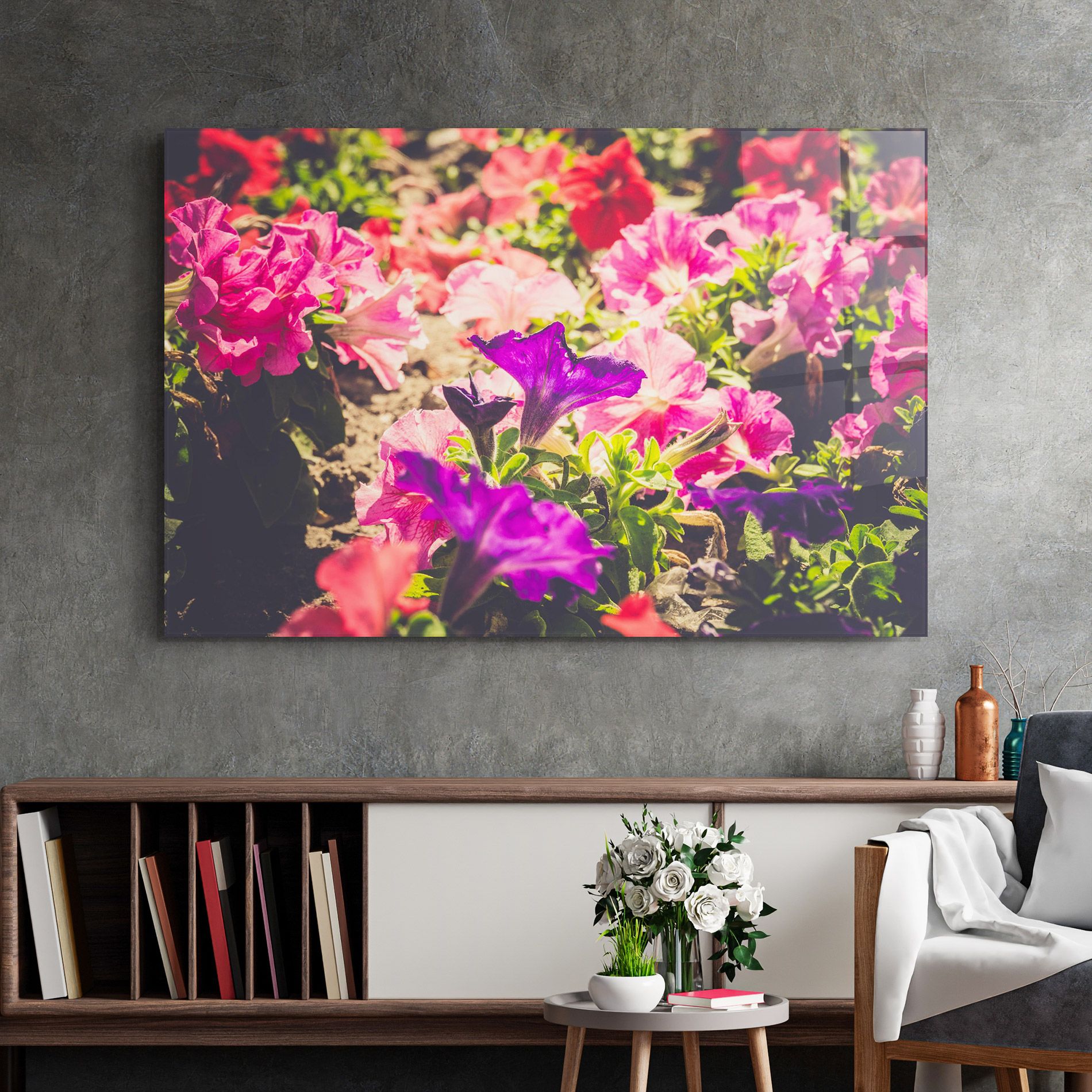 Daylight Purple Flower mockup 2