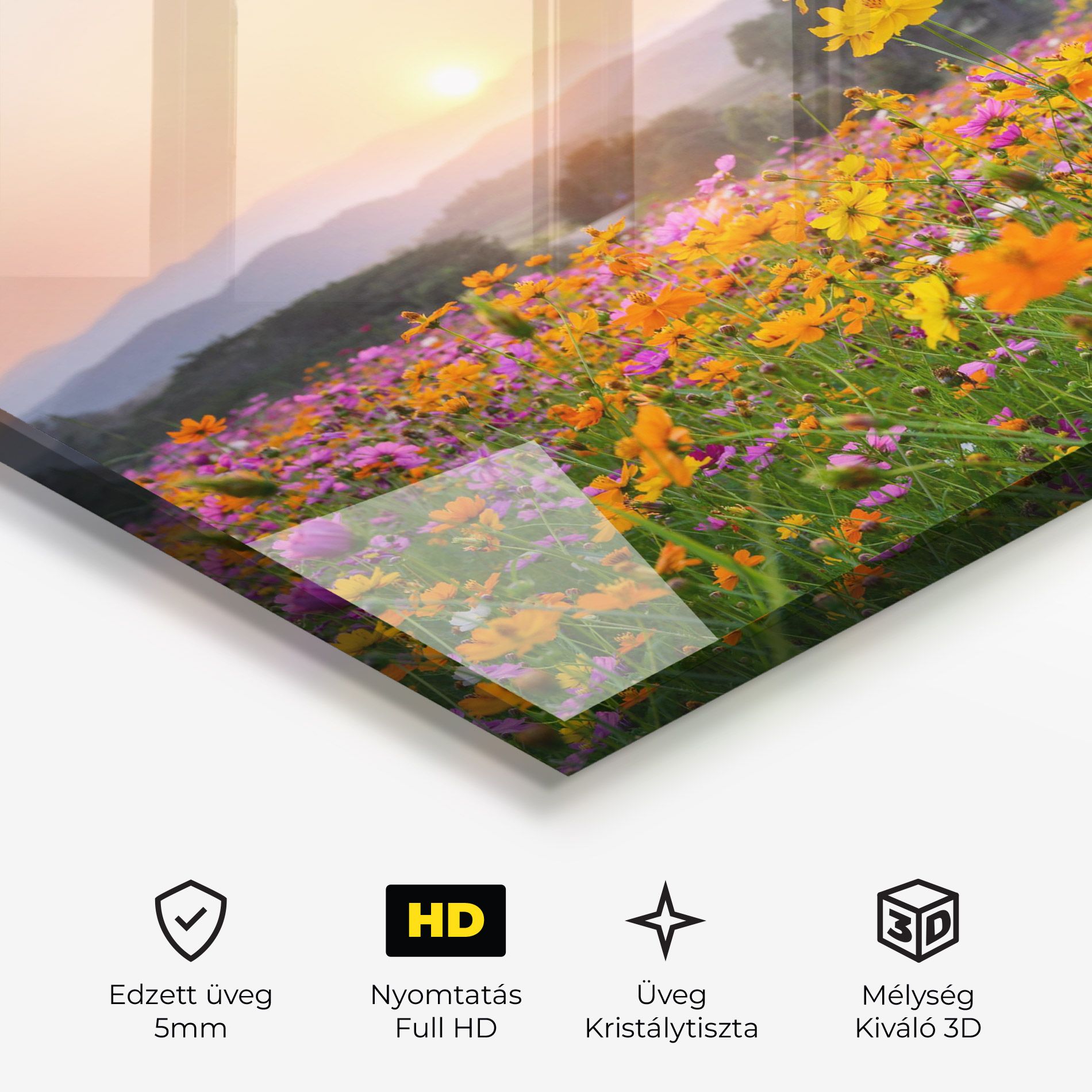 Sunset Mountain Flowerf mockup 3