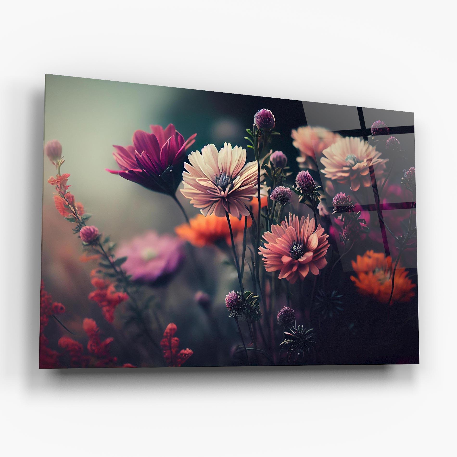 Üvegkép Beautiful Flower Garden mockup 6