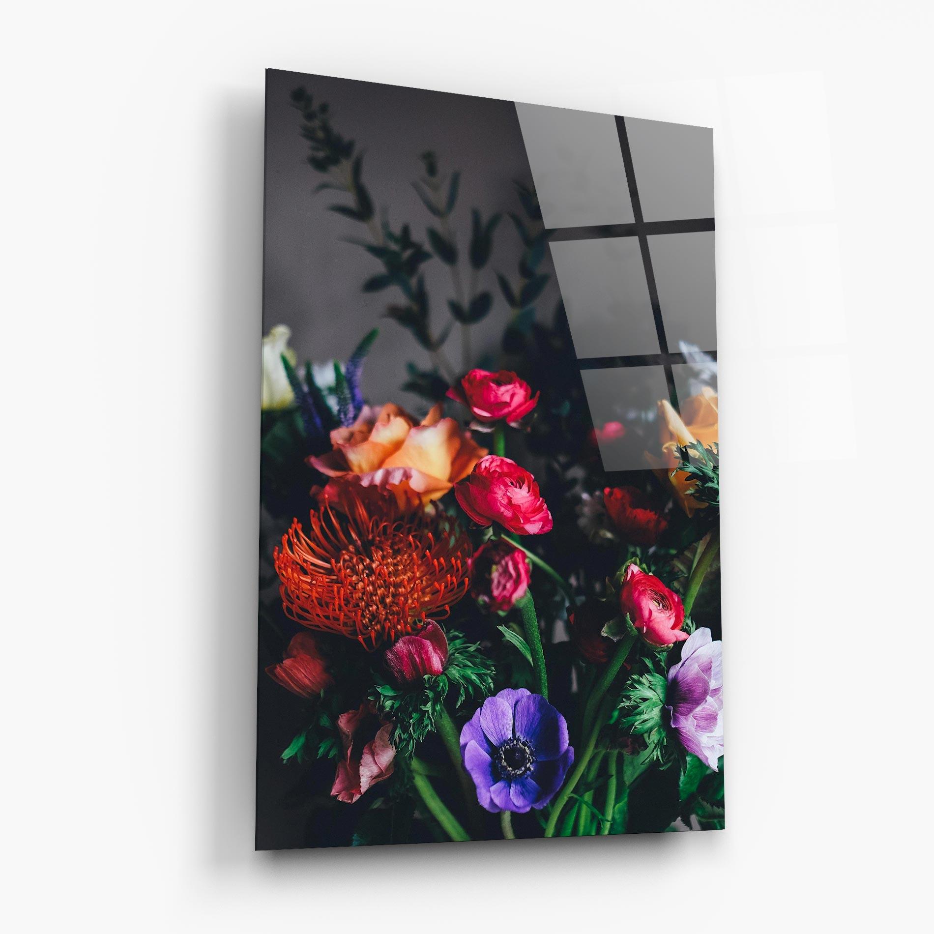 Üvegkép Flower Garden mockup 6