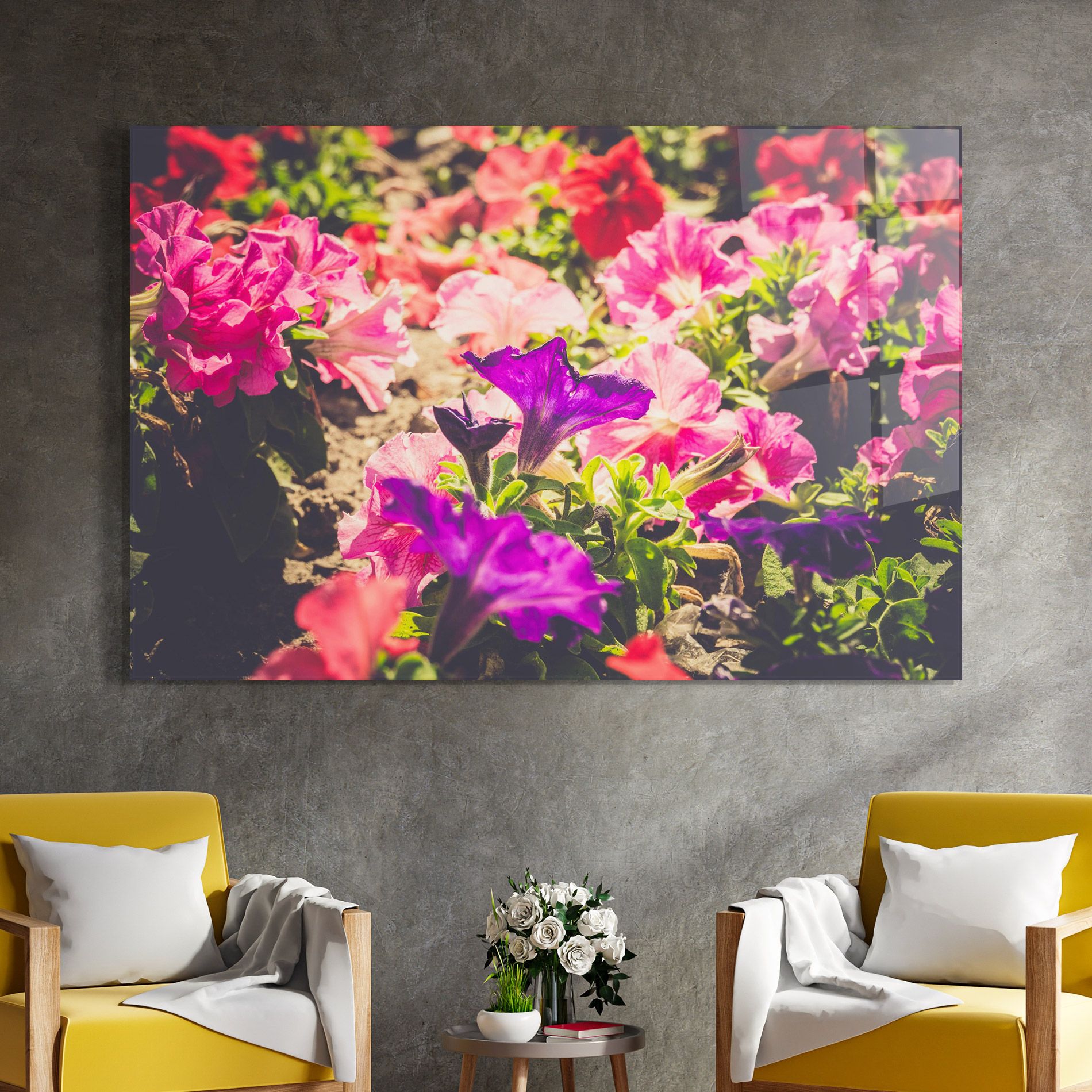 Daylight Purple Flower mockup 4