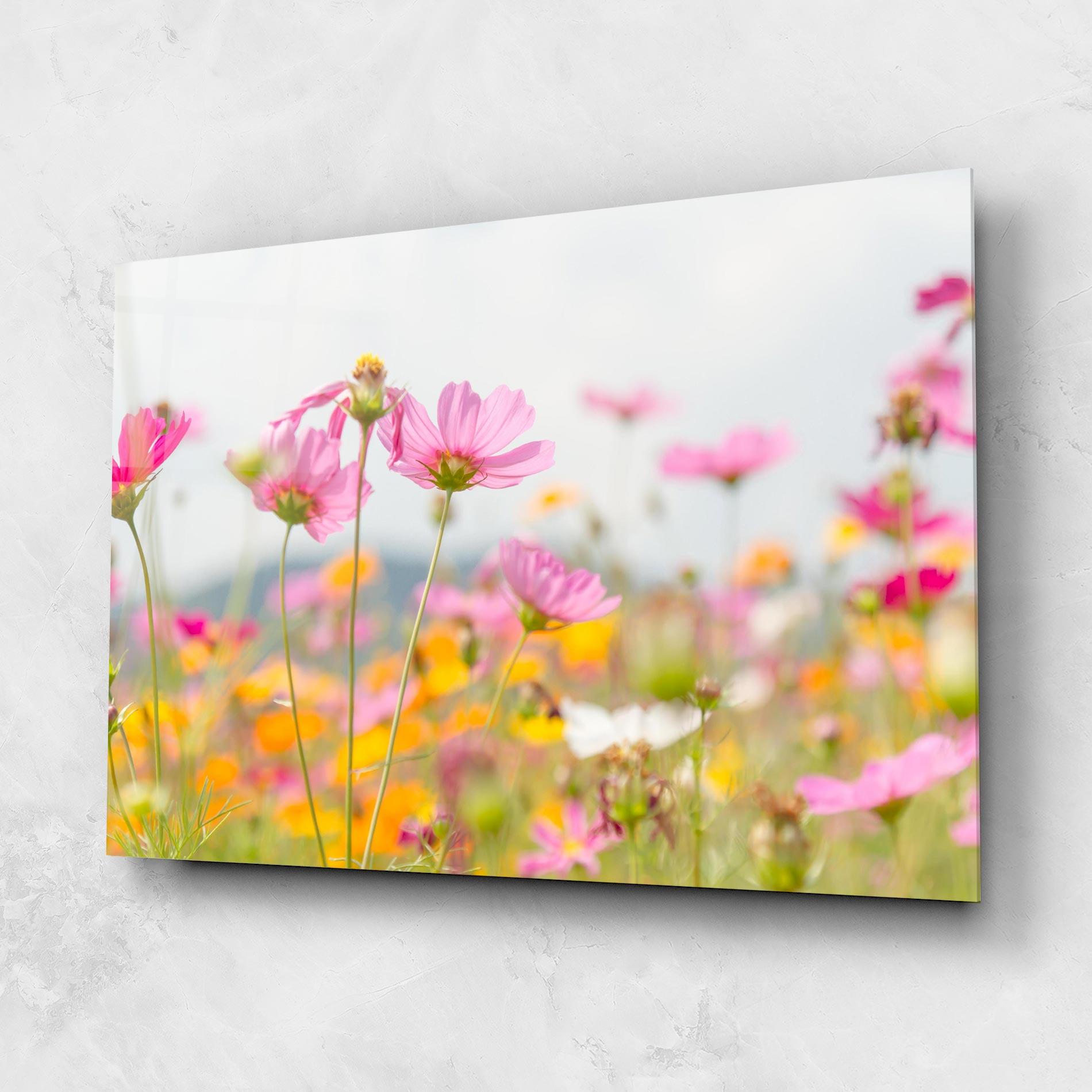 Üvegkép Cosmos Beauty Flowers mockup 1