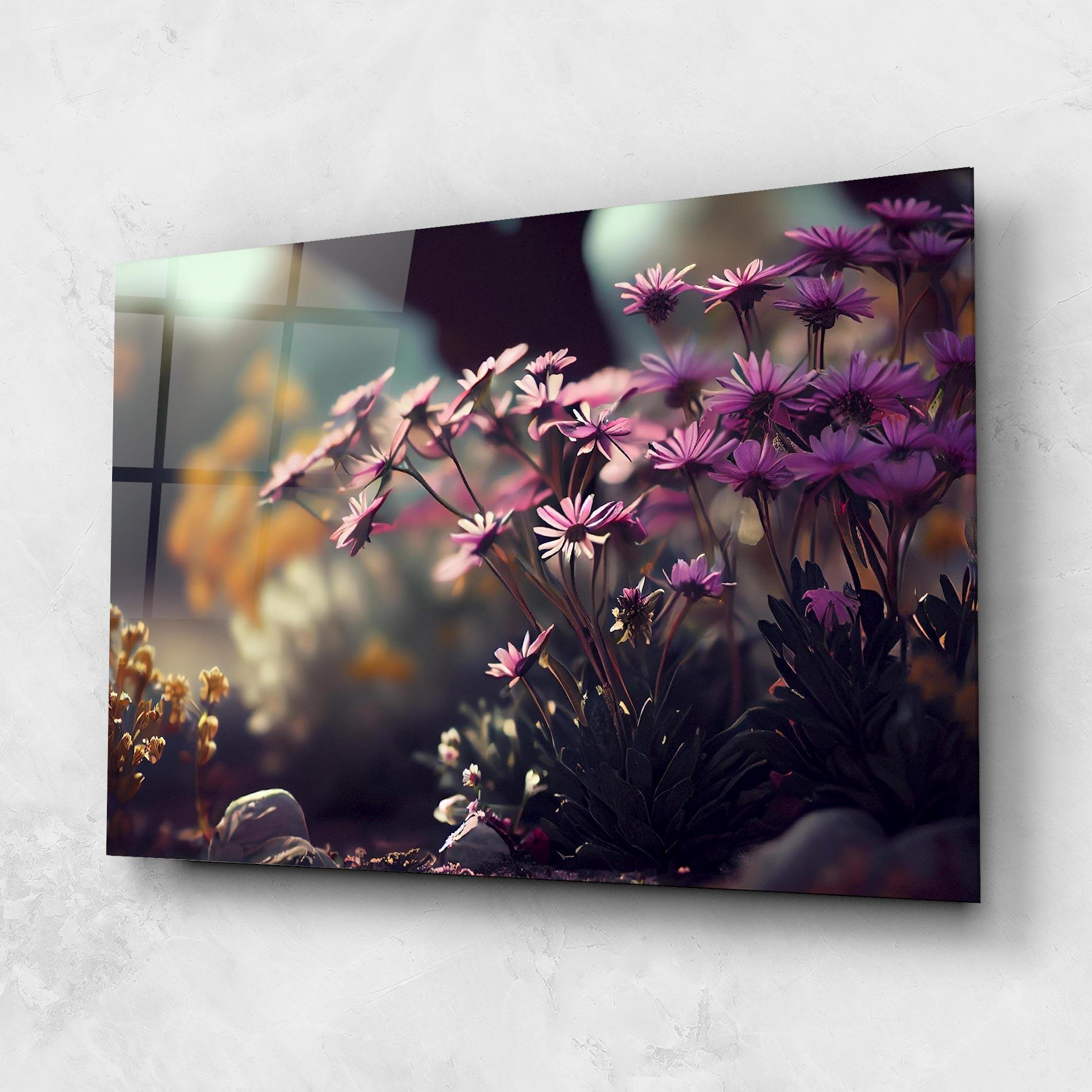 Üvegkép Vibrant Meadow mockup 1