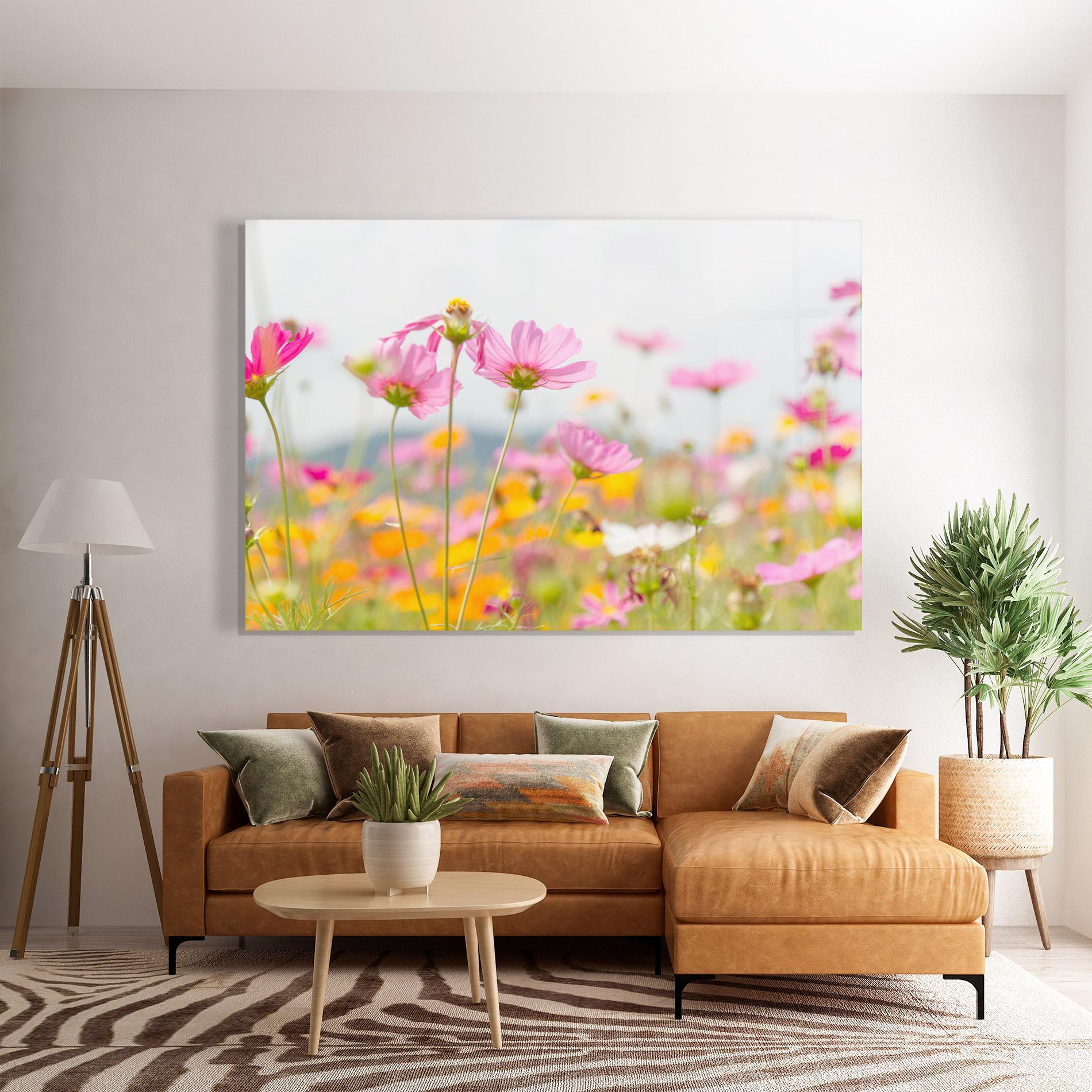 Üvegkép Cosmos Beauty Flowers mockup 7