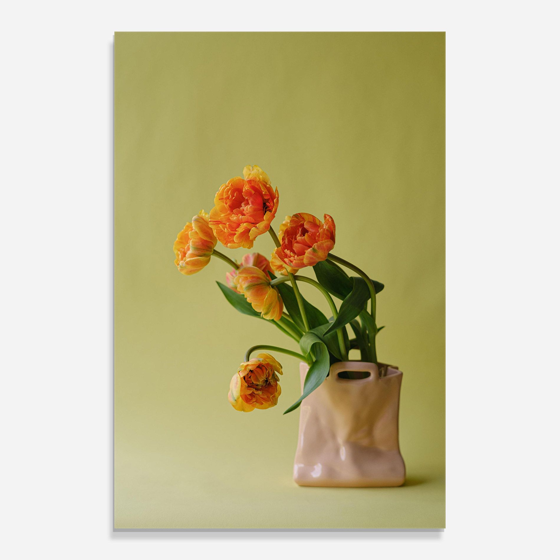 Cream Cool Vase mockup 0