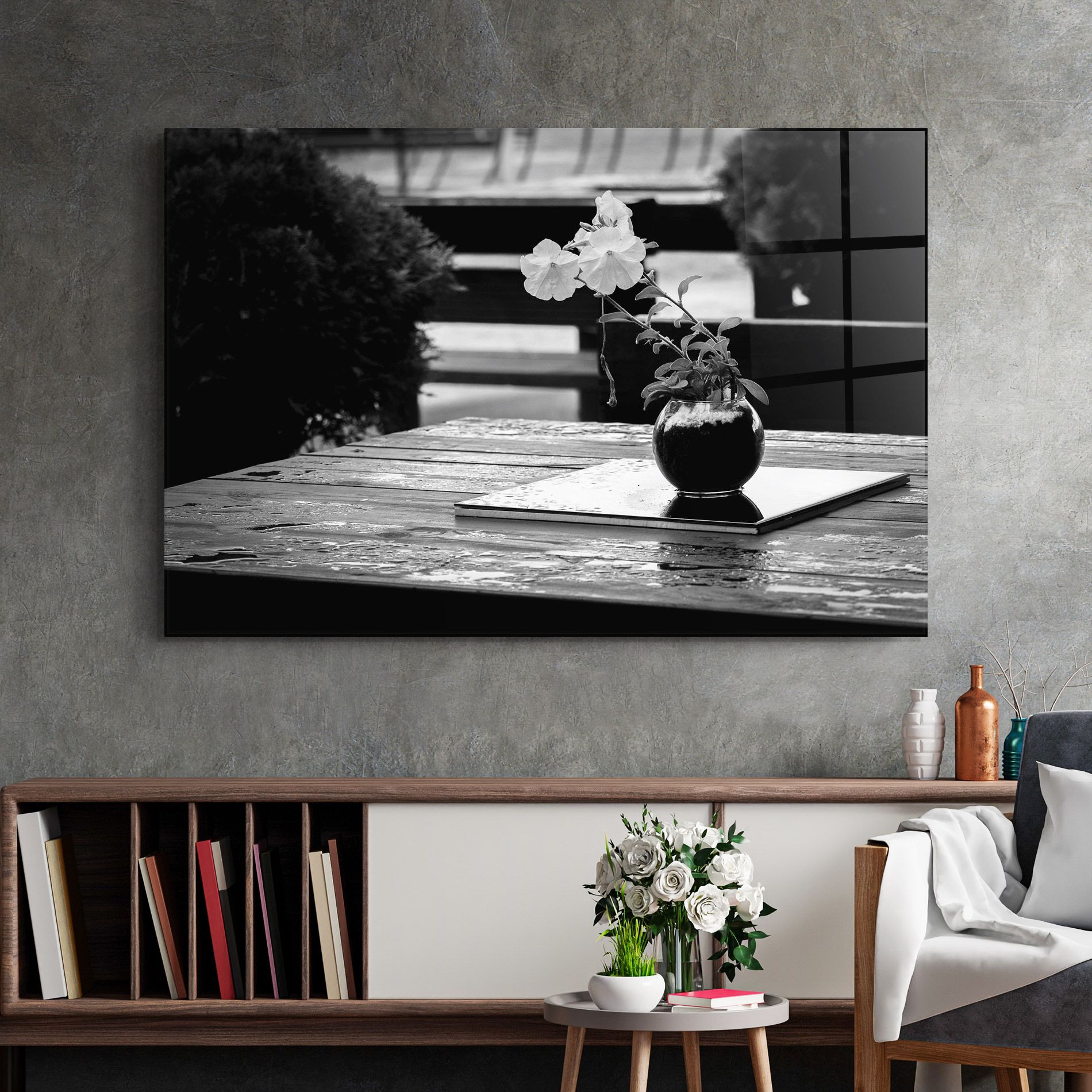 Black Vase View mockup 2