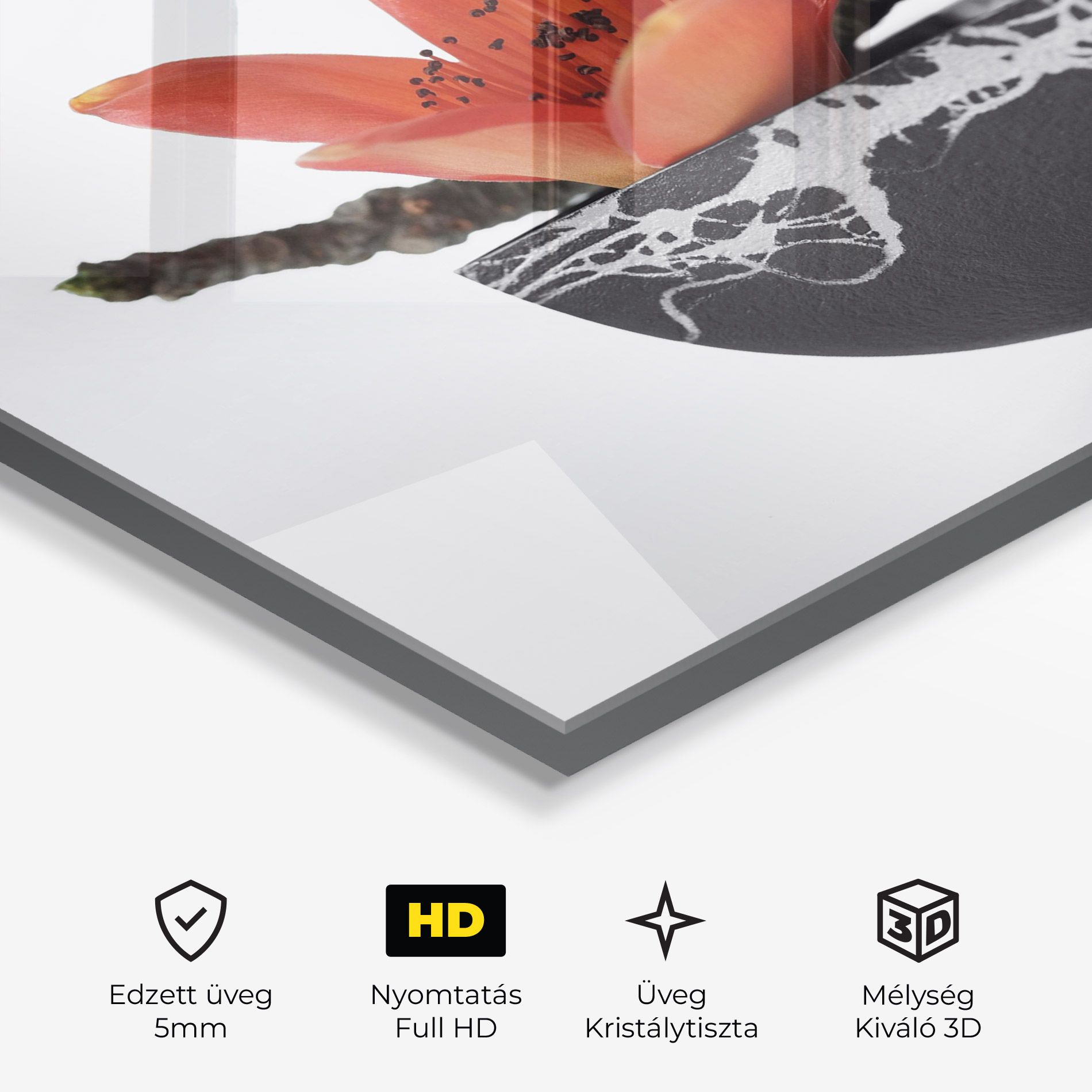 Black Marble Vase mockup 3