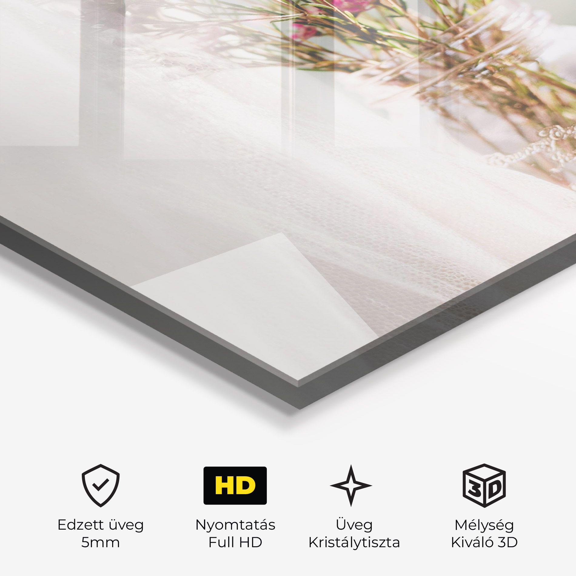 Field Flowers Vase mockup 3