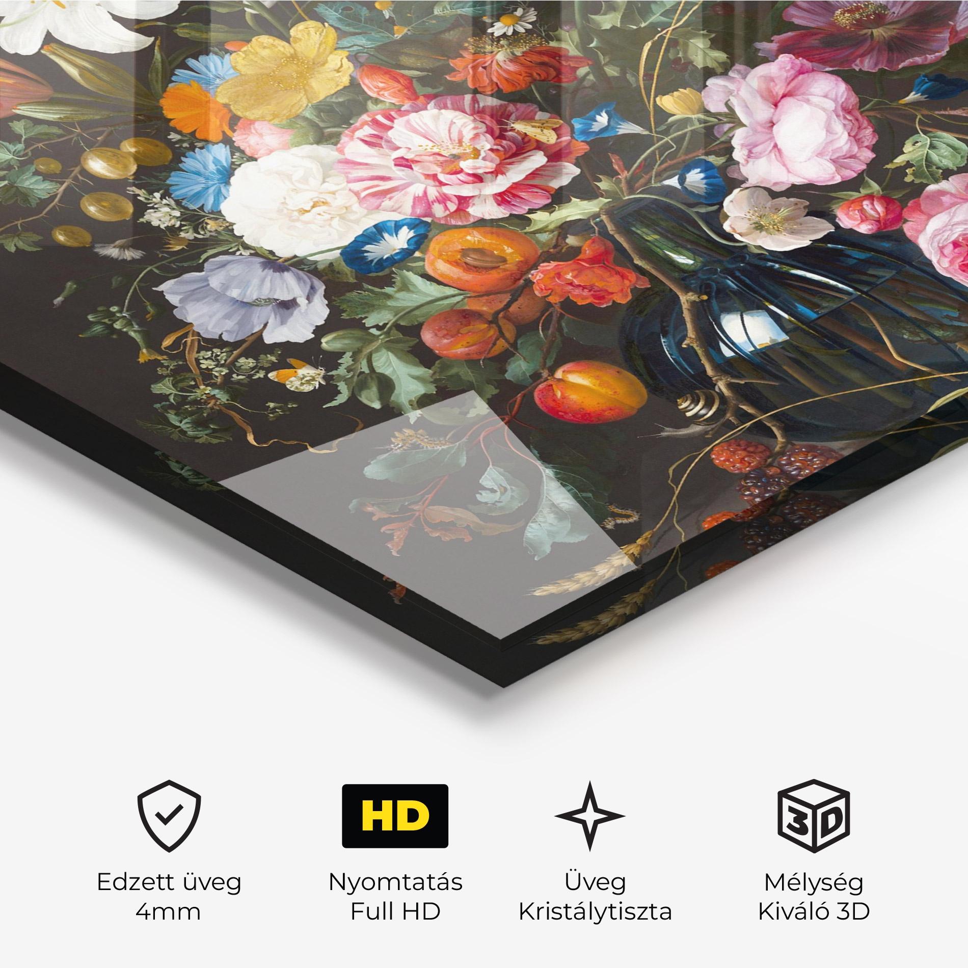 Üvegkép Blossom Of Life mockup 3