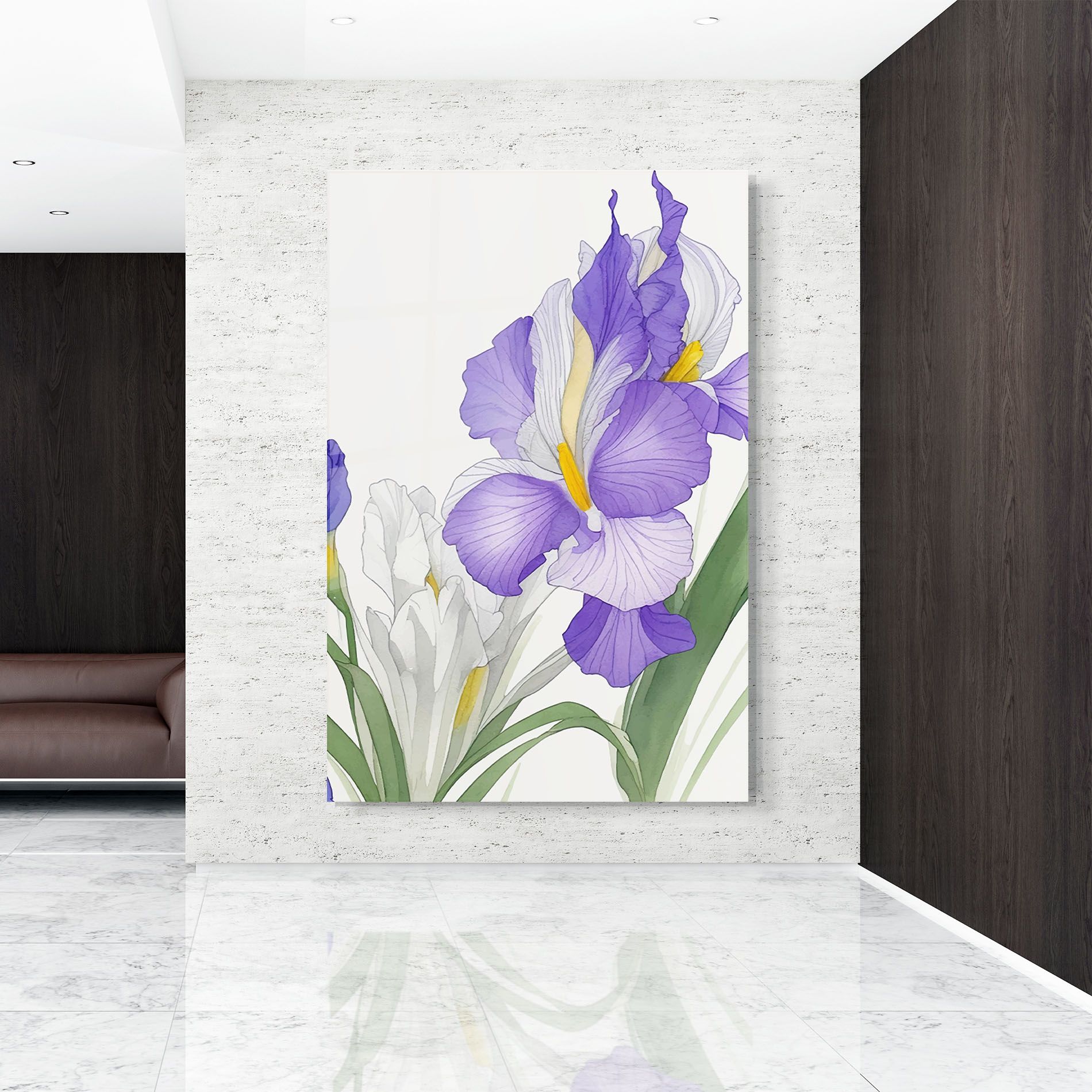 Irirs Hand Drawn mockup 9